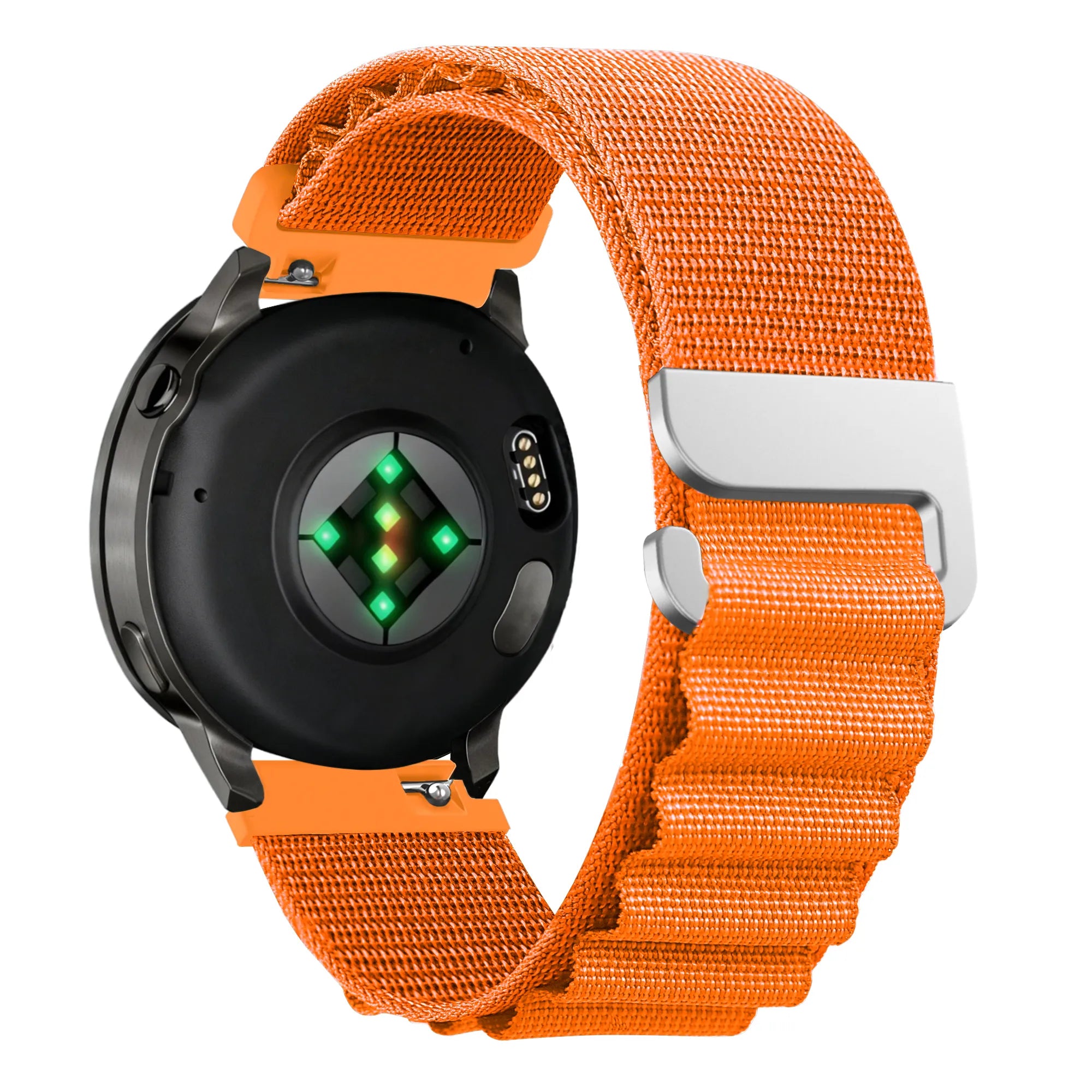 Bandz Garmin Forerunner 570 - 47mm Alpine Nylon Strap (Orange)