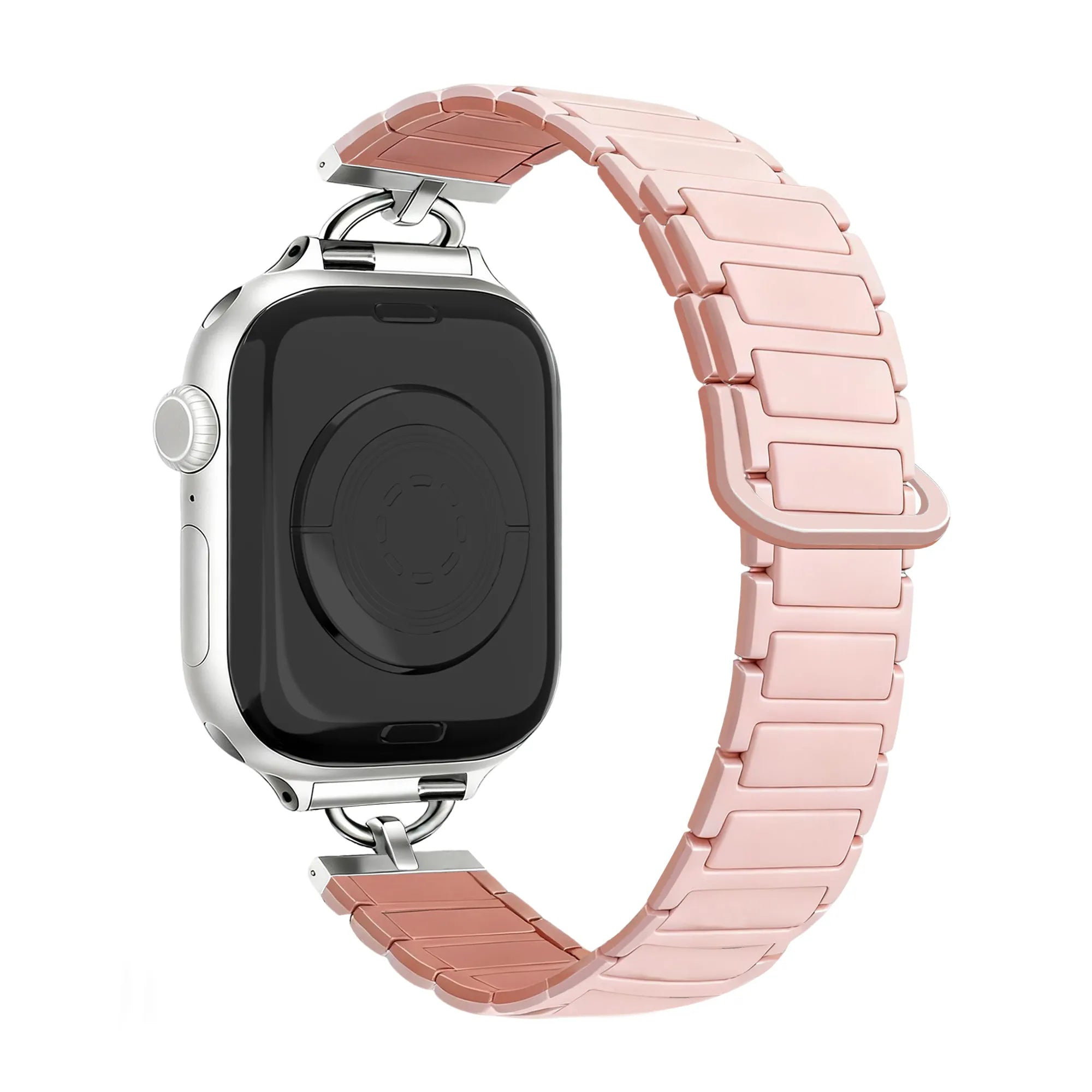 Bandz Correa silicona magnético 'fino' Apple Watch (rosa)