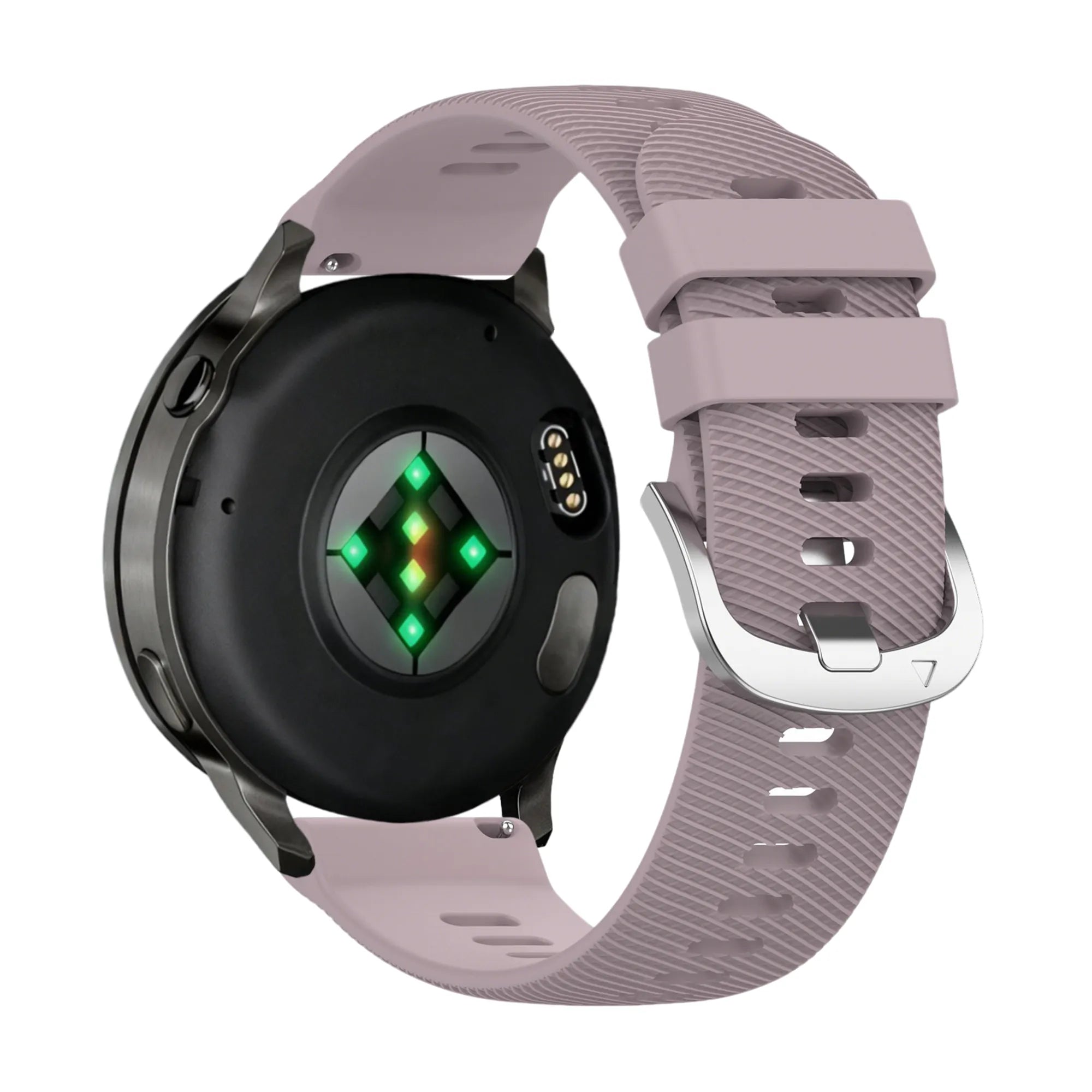 Bandz Garmin Forerunner 265s siliconen band 'Deluxe' (lavendel)