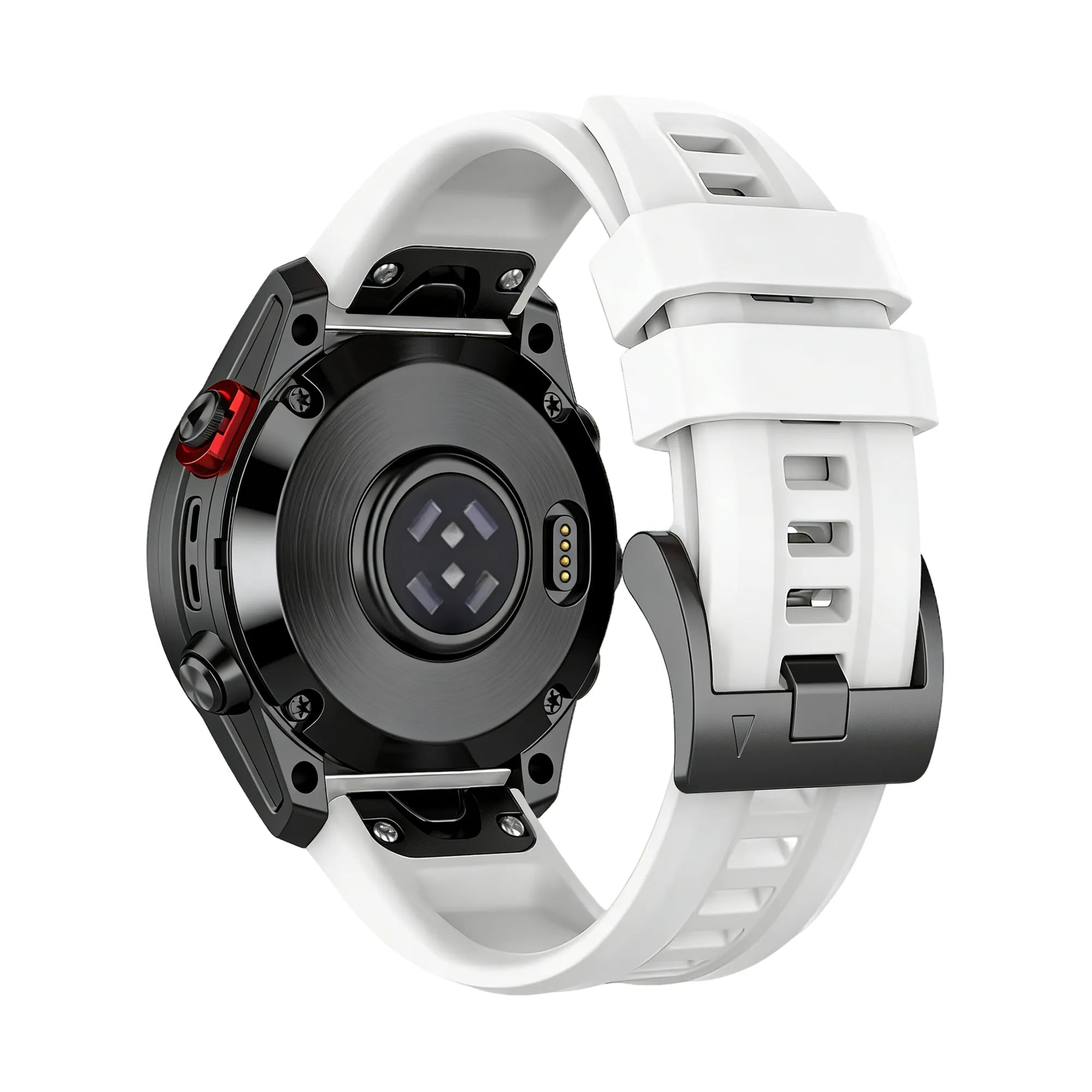 Bandz Garmin Fenix 5s / 6s Silicone Strap 'Classic' (White)