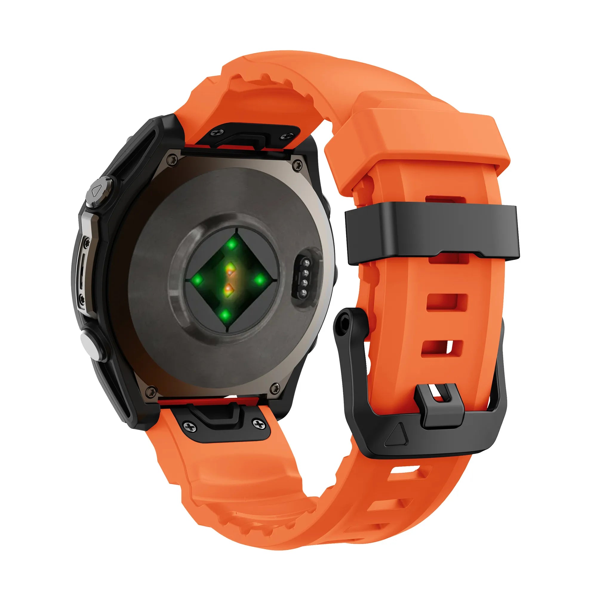Garmin Fenix E Trail Silikonarmband (Orange)