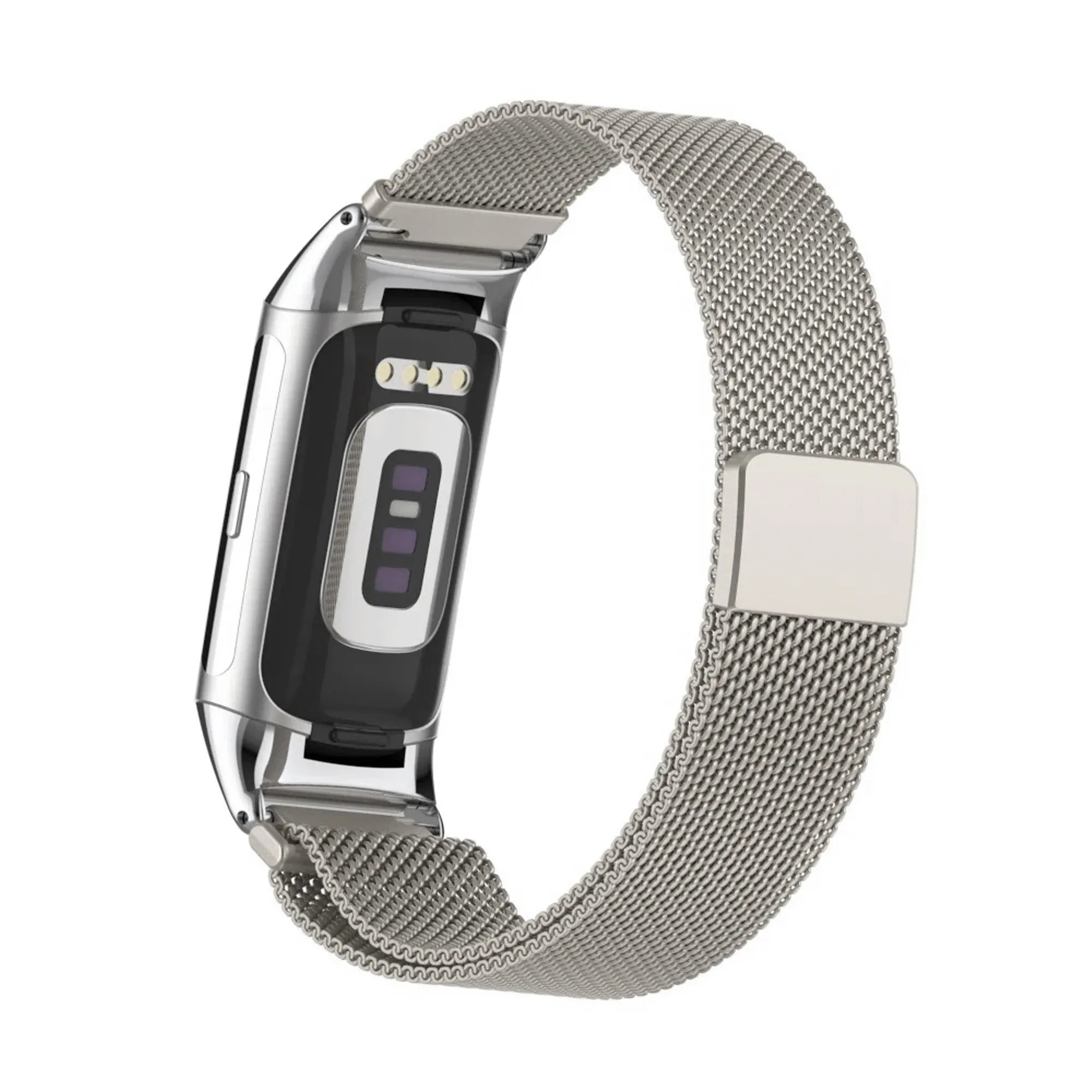 Fitbit Charge 6 Milanese-Armband (Polarstern)