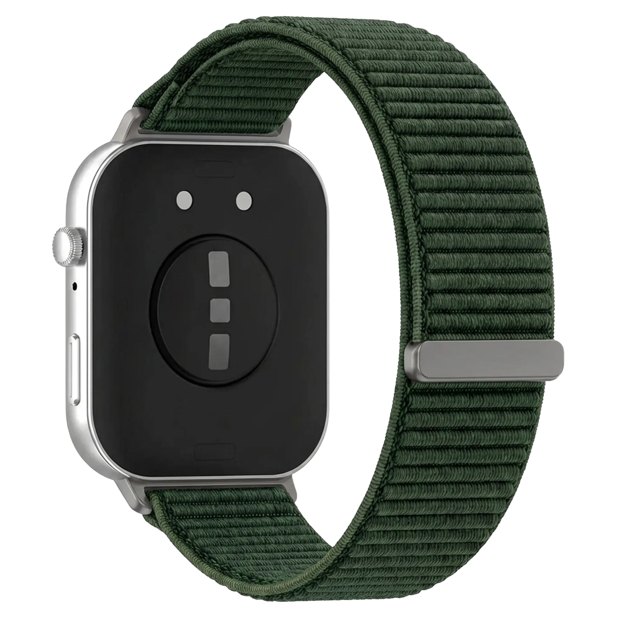 Huawei Watch Fit 5 Wave Nylonarmband (Dunkelgrün)