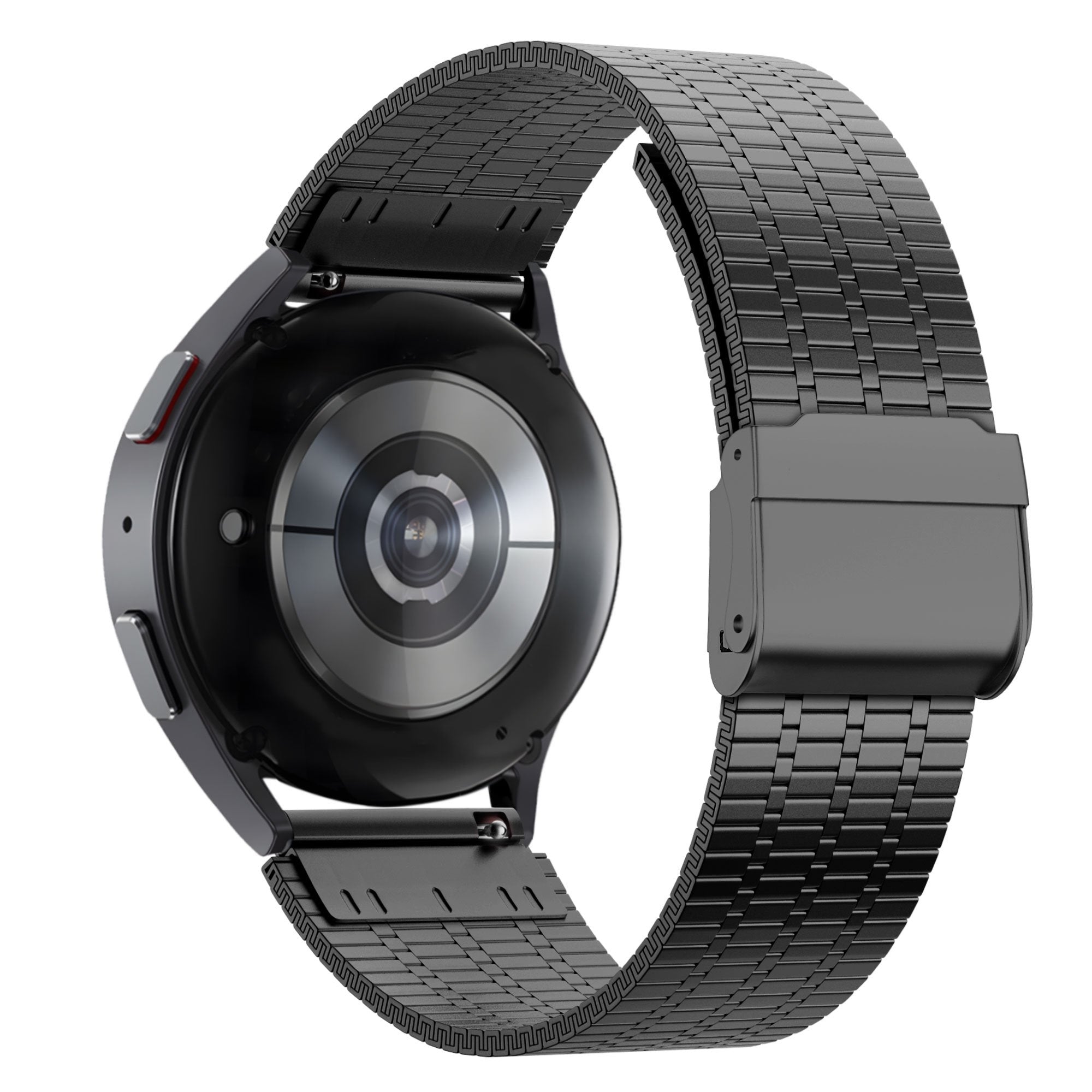 Bandz Garmin Venu SQ 2 Verstellbares Stahlarmband (Schwarz)
