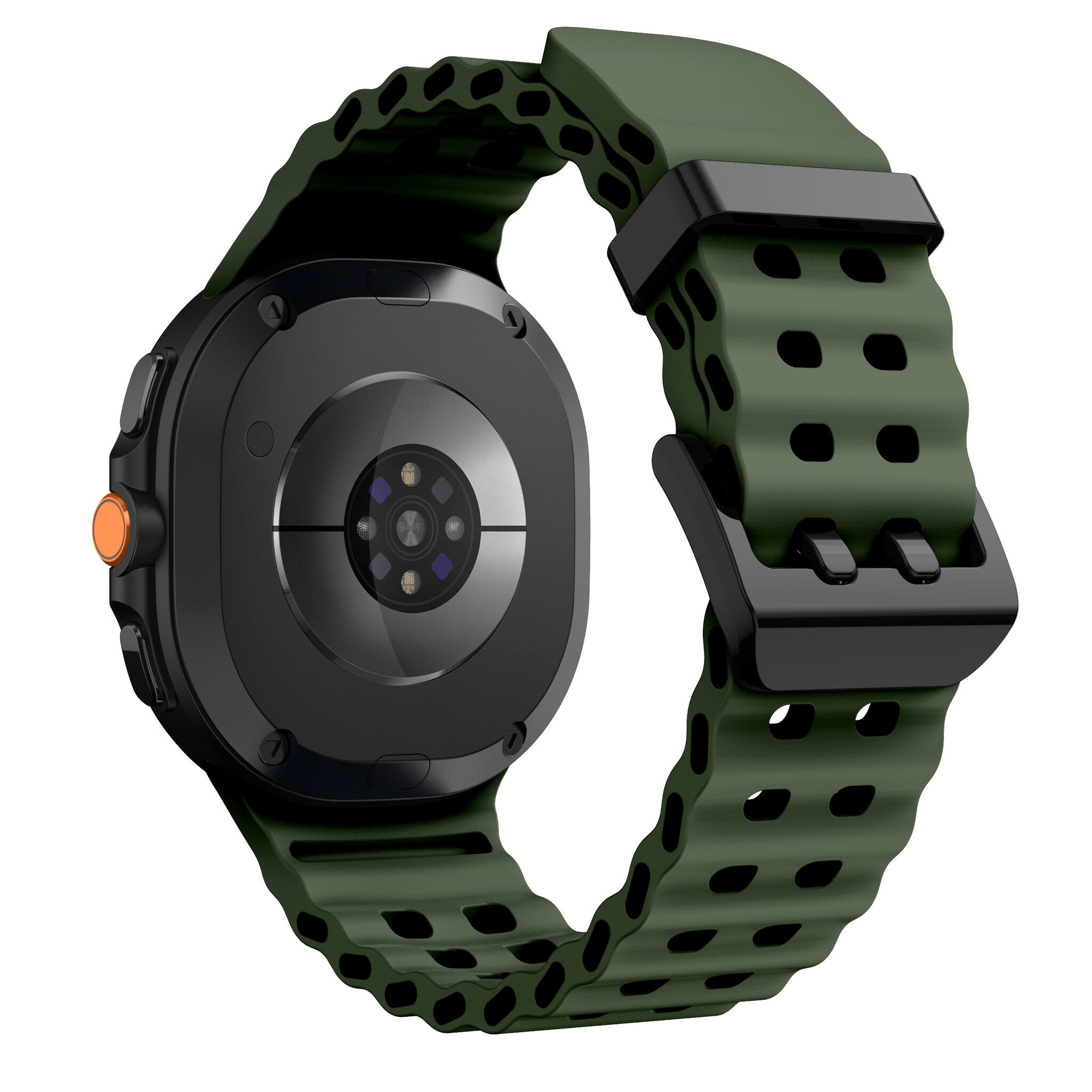 Samsung Galaxy Watch 8 Classic Ocean Armband (Olivgrün)