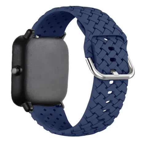 Amazfit GTS 3 Geflochtenes Silikonarmband (Dunkelblau)