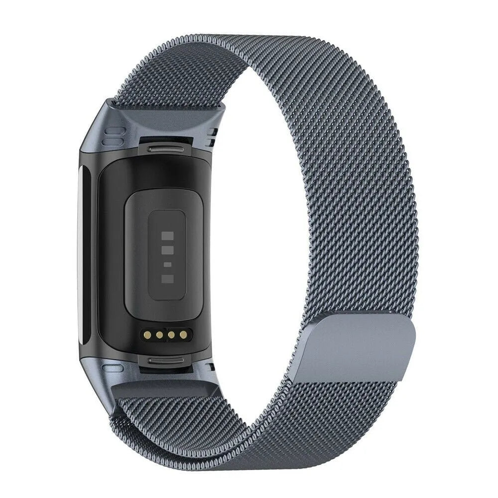 Fitbit Charge 5 Milanese Strap (Space Grey)