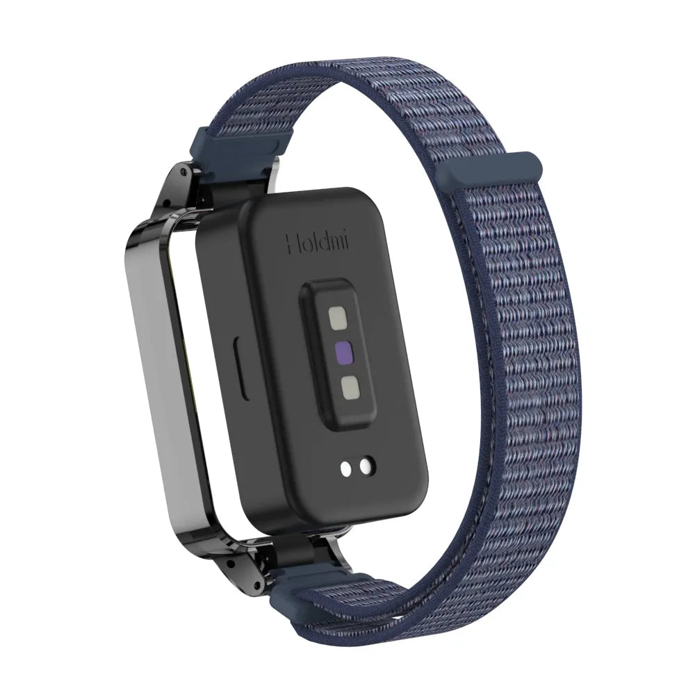 Nylon Strap, on a watch, 3/4 rear view