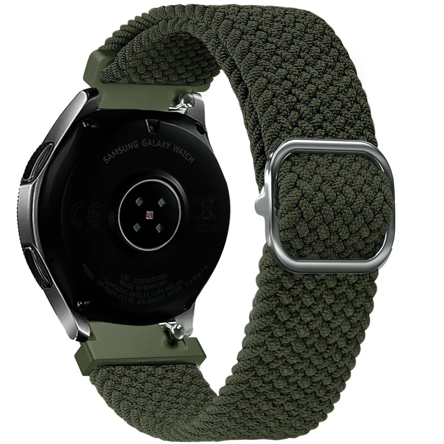 Correa trenzada ajustable Amazfit Bip U (Pro) (verde)