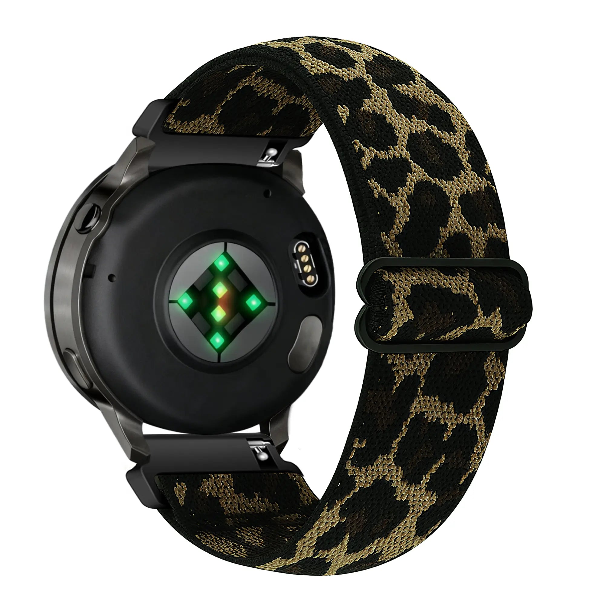 Bandz Correa nylon elástica Garmin Venu 3s (Leopardo)
