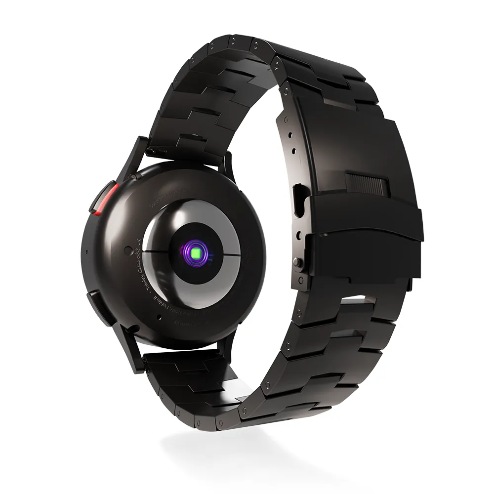 Amazfit Bip 5 Titanium Grain Strap (Black)
