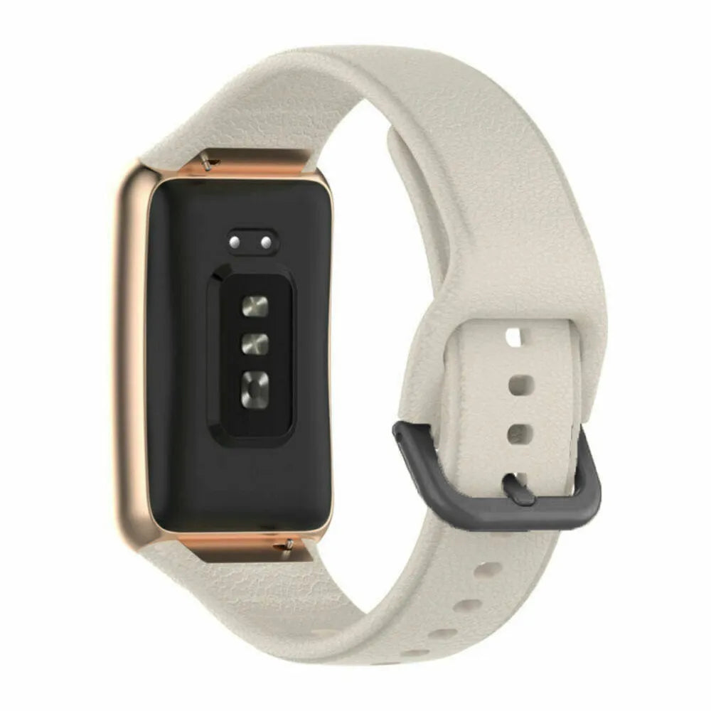 oppo-watch-free-silikonarmband-sandweiss-2