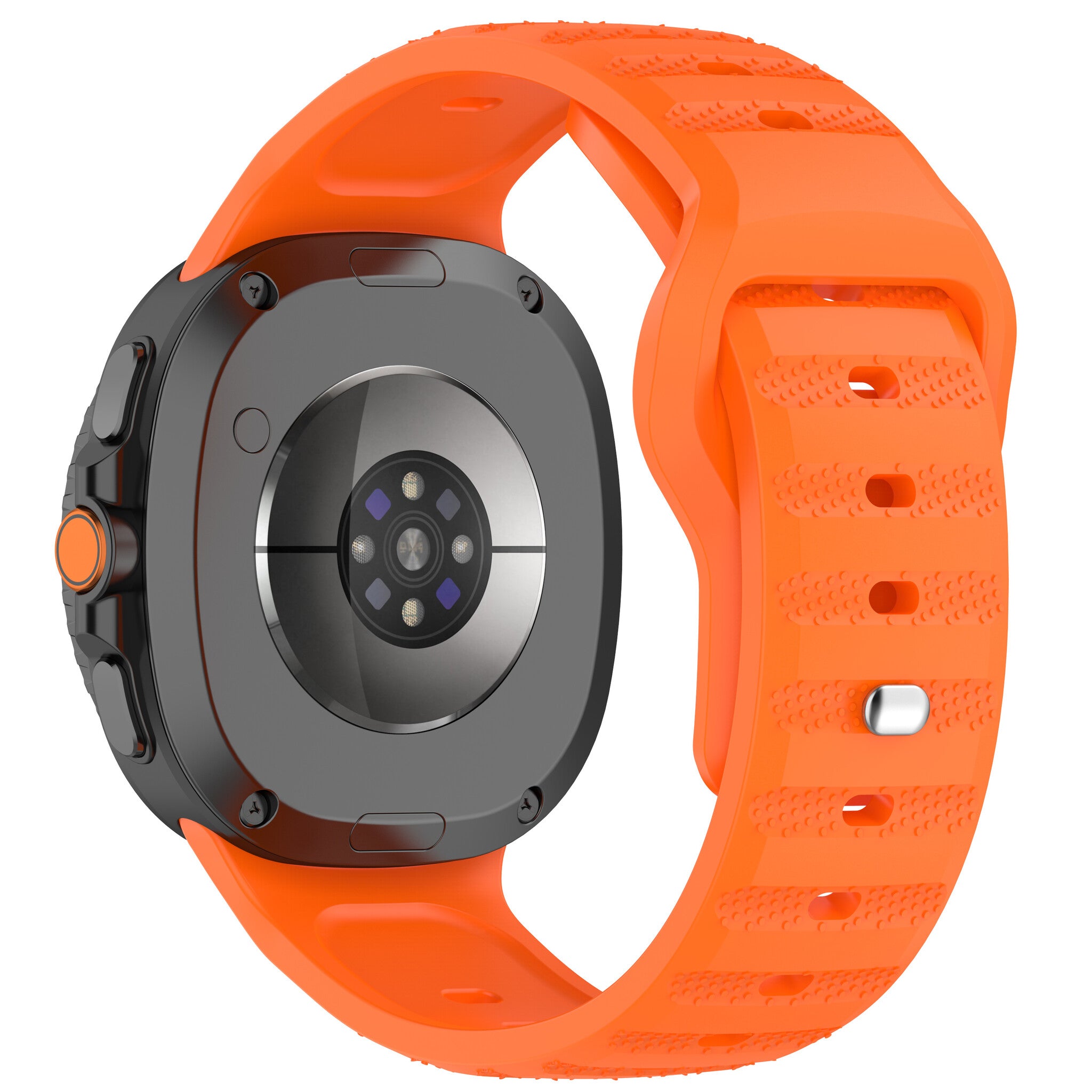 Samsung Galaxy Watch 8 - 44mm Outdoor Silicone Strap (Orange)