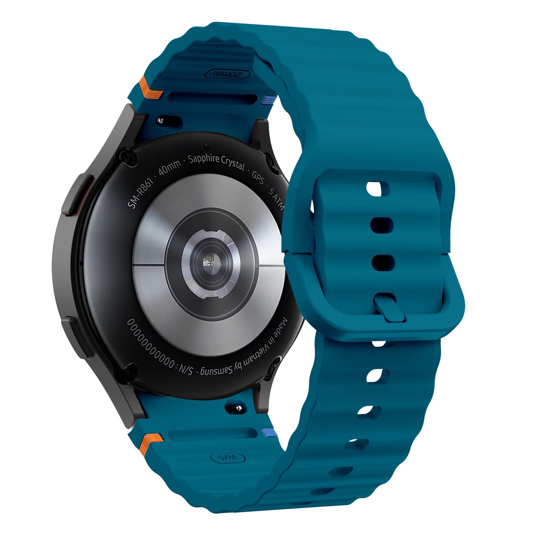 Samsung Galaxy Watch 6 44mm Wave Strap (Greenblue)