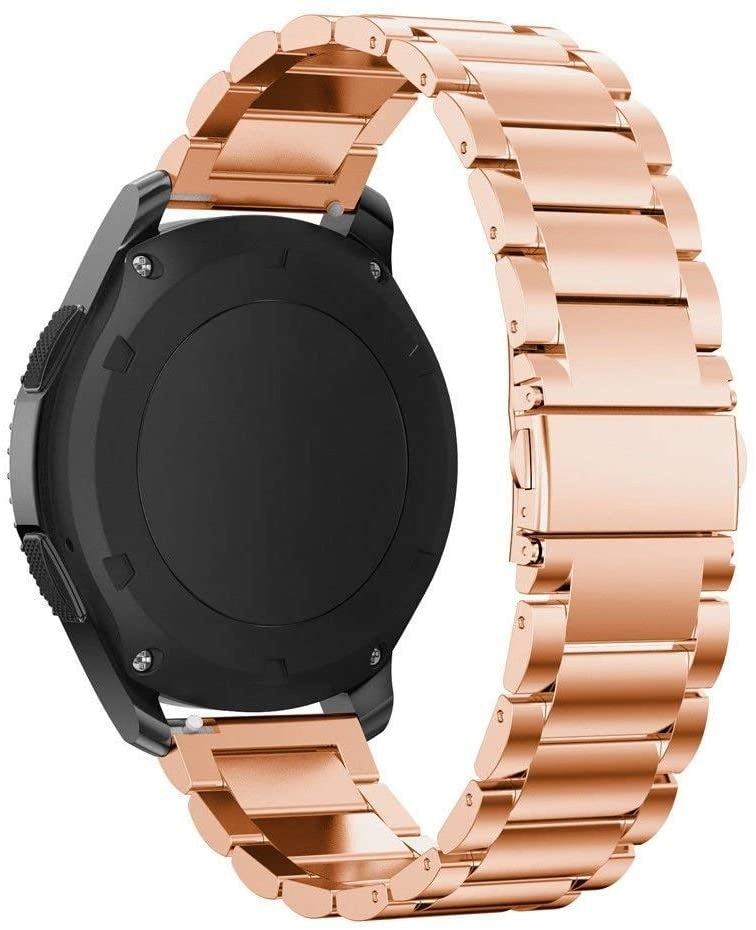 Bracelet acier Garmin Vivoactive 6 (rose or)