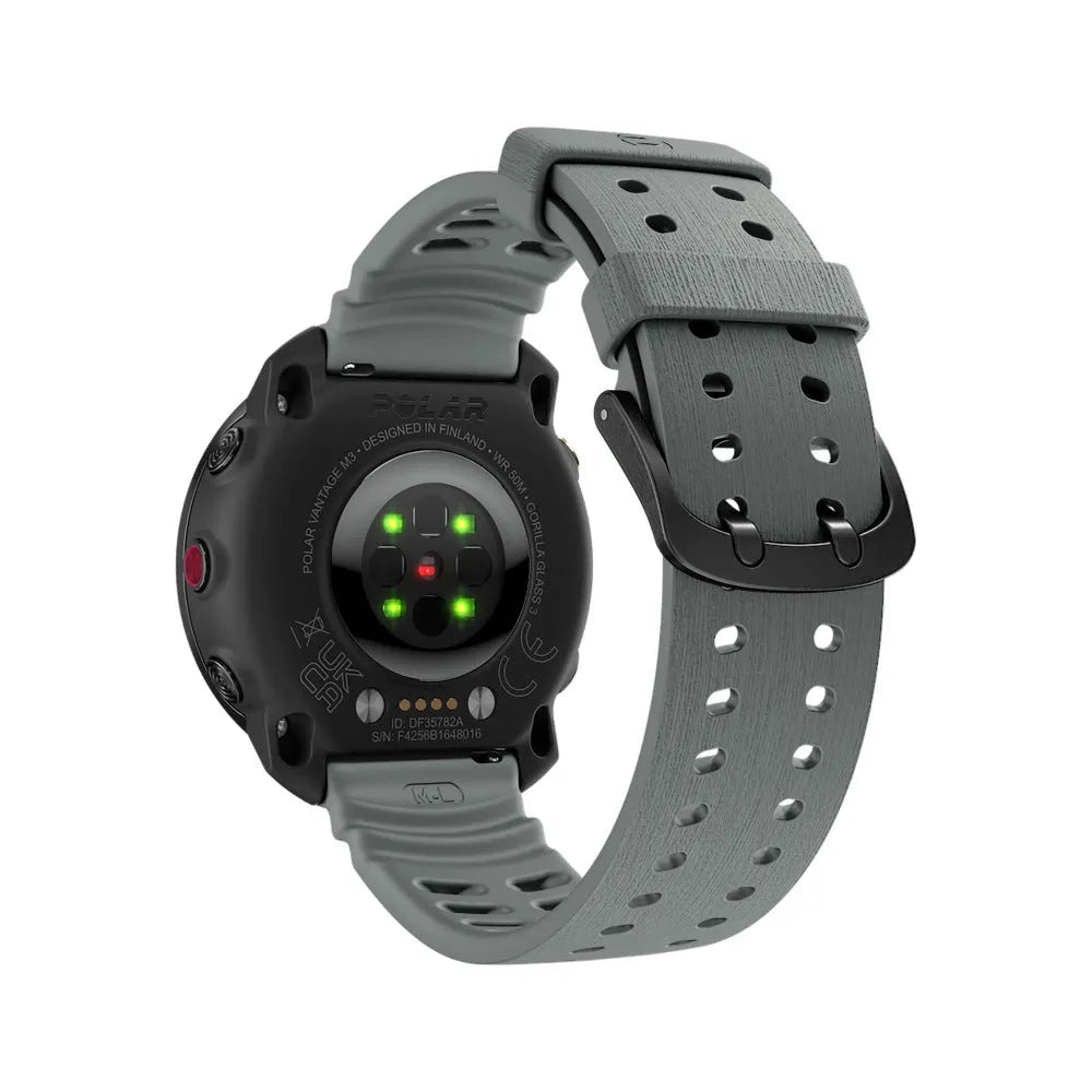 Polar Street X Gebürstetes Silikonarmband (Dunkelgrau)