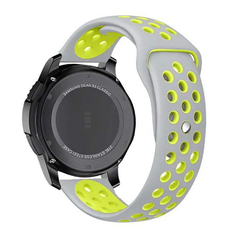 Coros Pace 2 Sport Strap (Grey/Yellow)