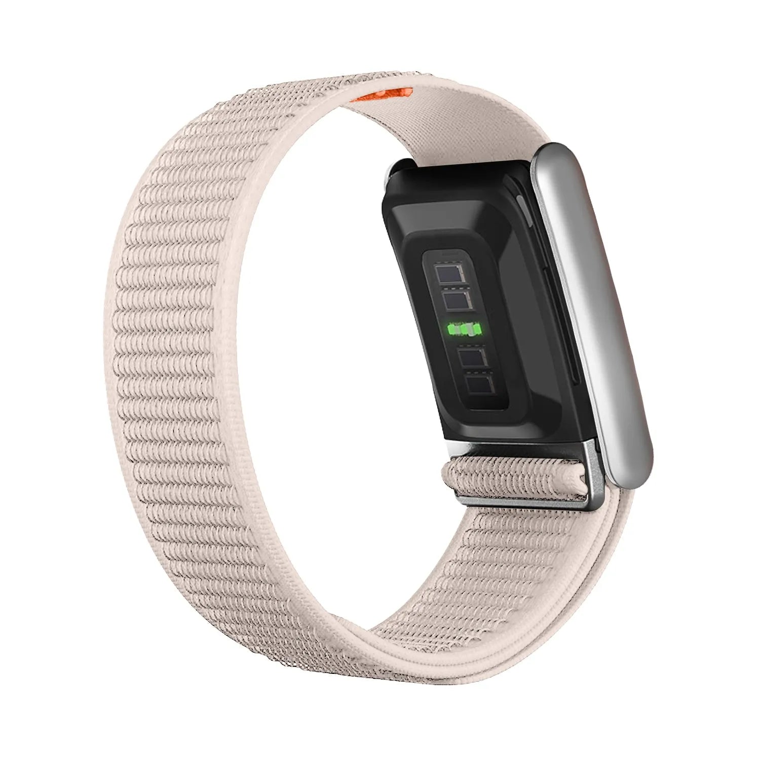 WHOOP 5.0 Nylon Hybrid Strap (Starlight)