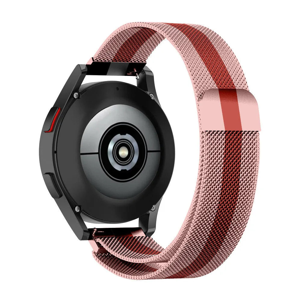 Coros Pace 2 Milanese Strap (Pink/Red)