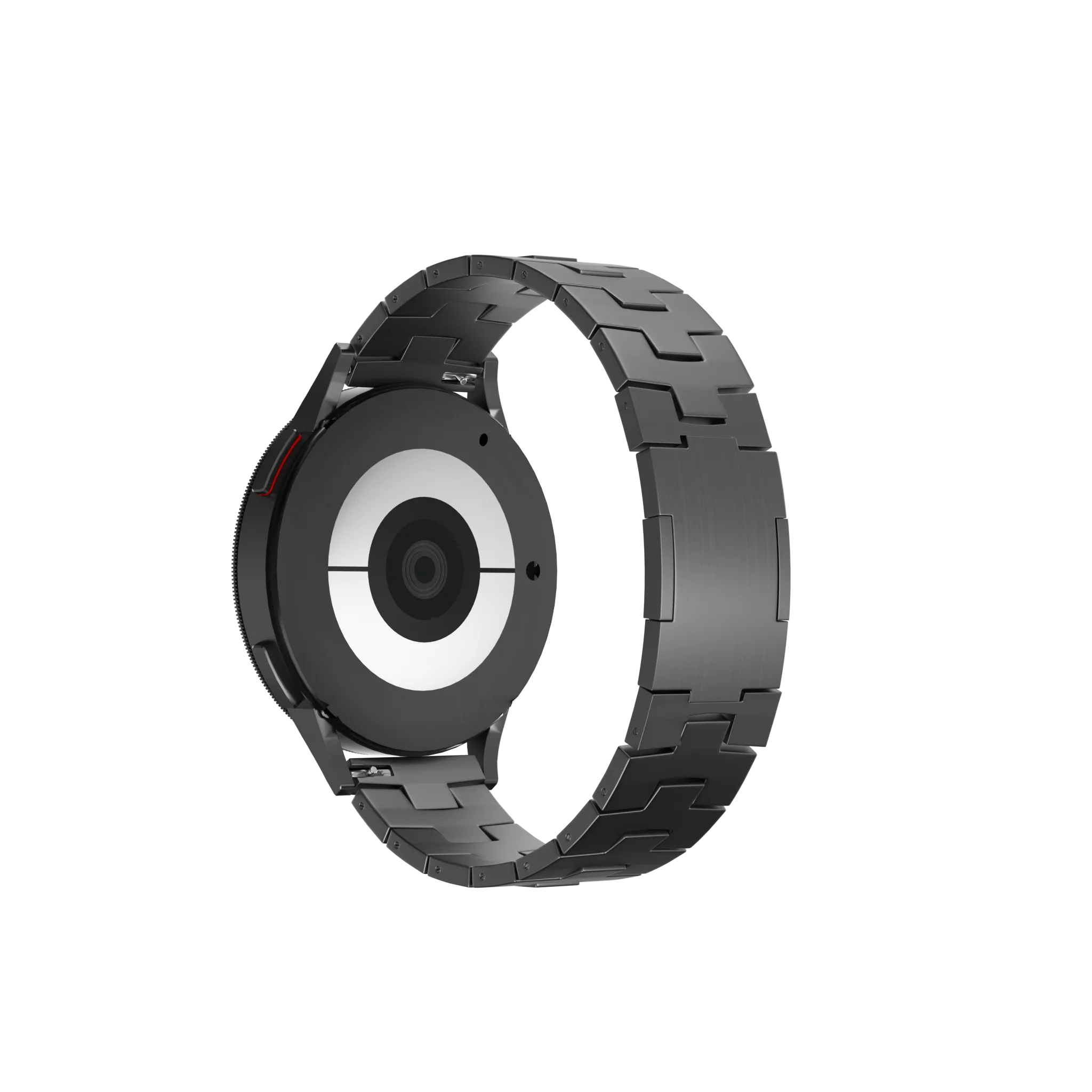Suunto Run Titanium Grain Strap (Flat Buckle) (Graphite)