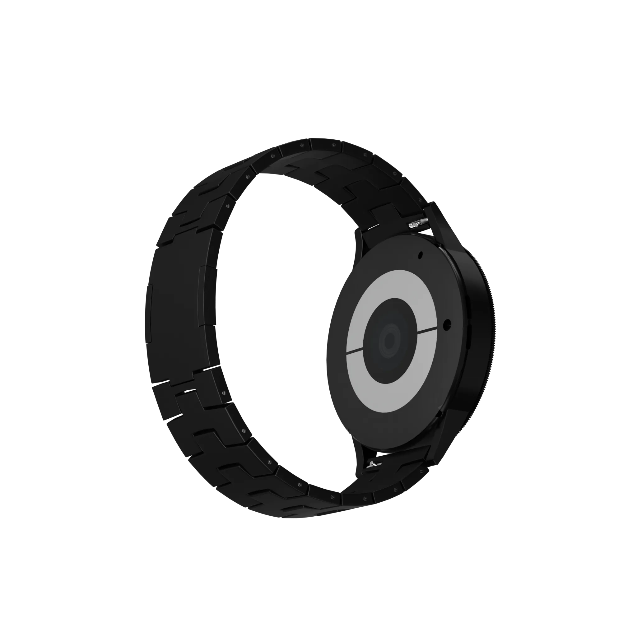 Bracelet titane granulé Amazfit Balance (boucle plate) (noir)