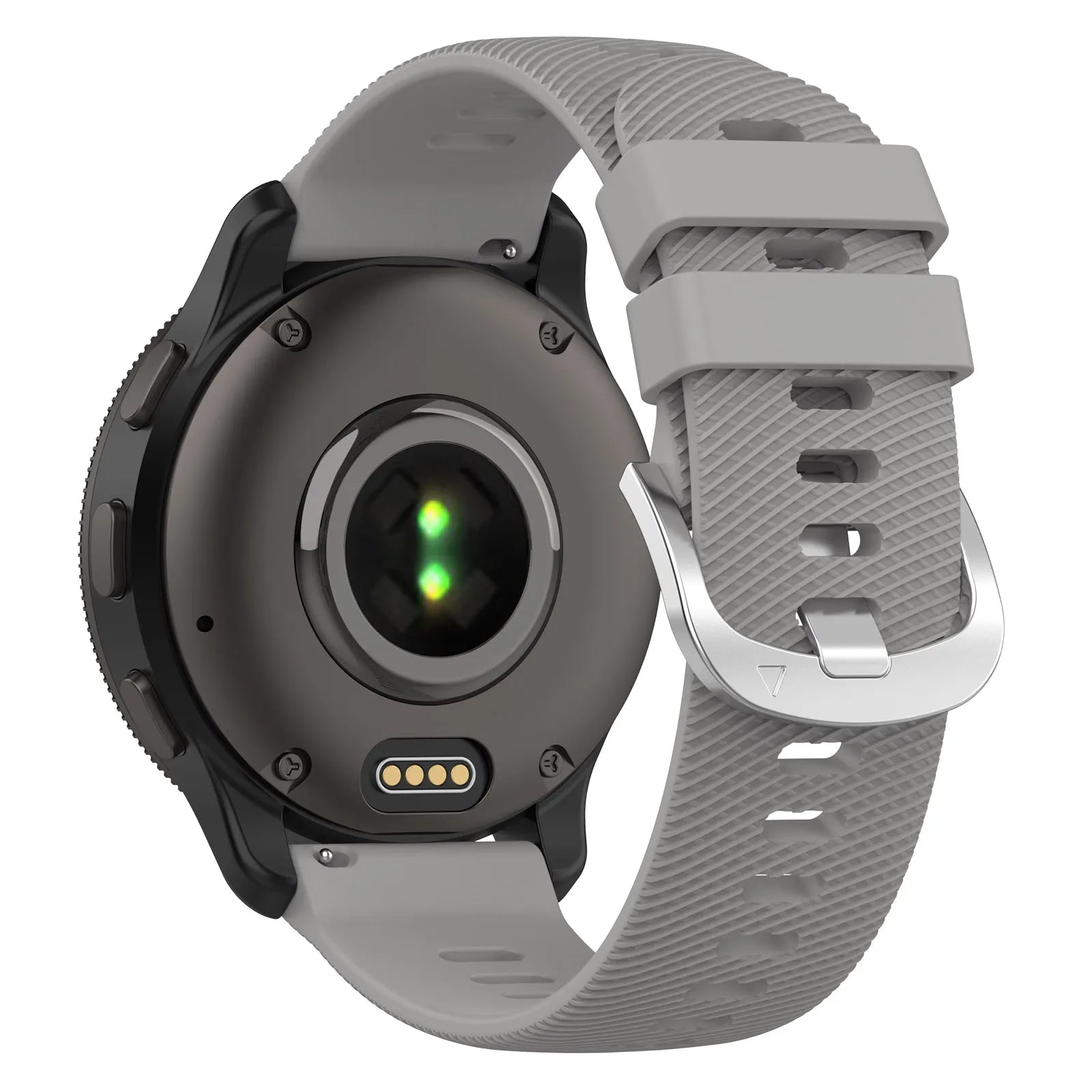 Garmin Vivomove Trend Silikonarmband (Hell Grau)