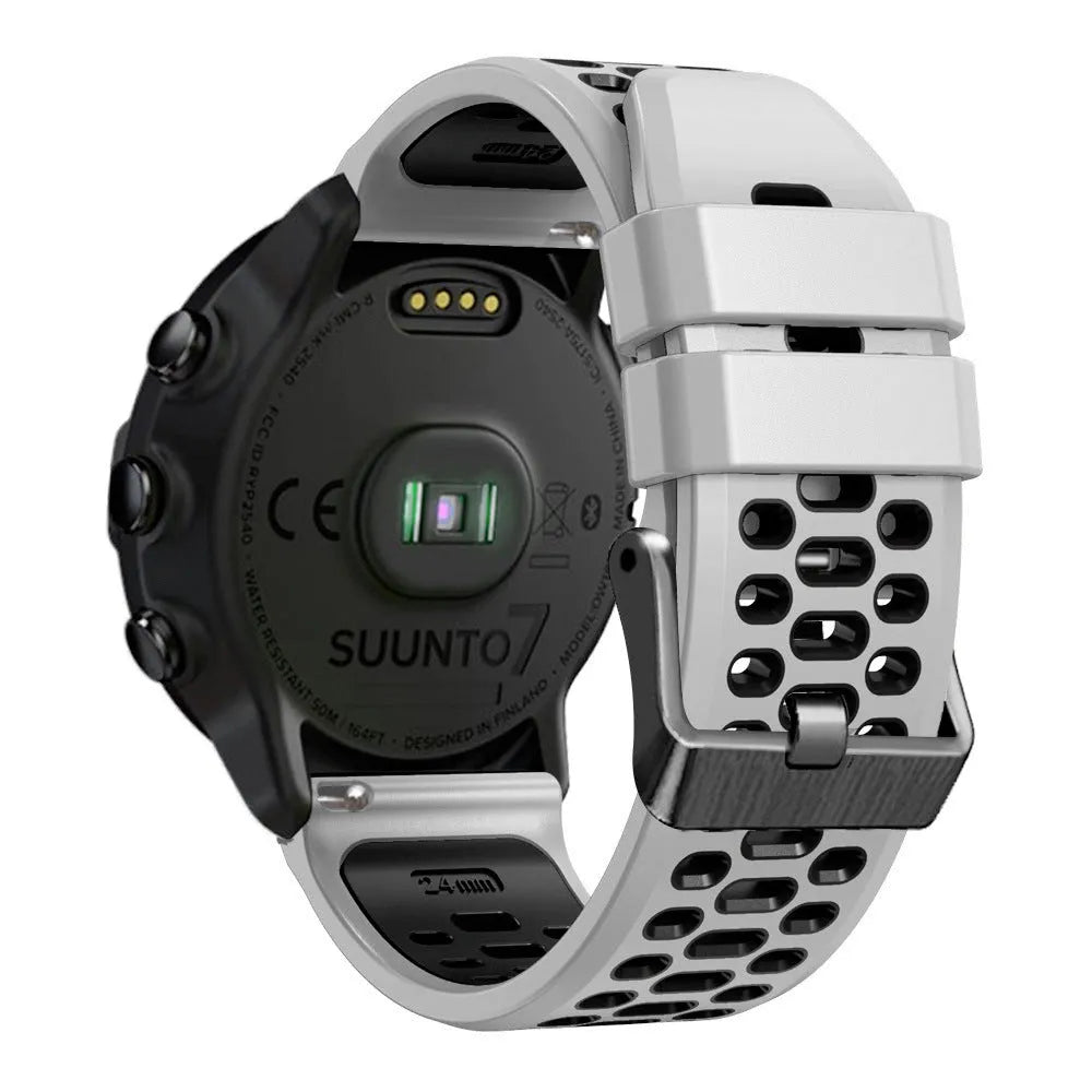 Correa deportiva con hebilla TicWatch Pro 5 Enduro (blanco/negro)