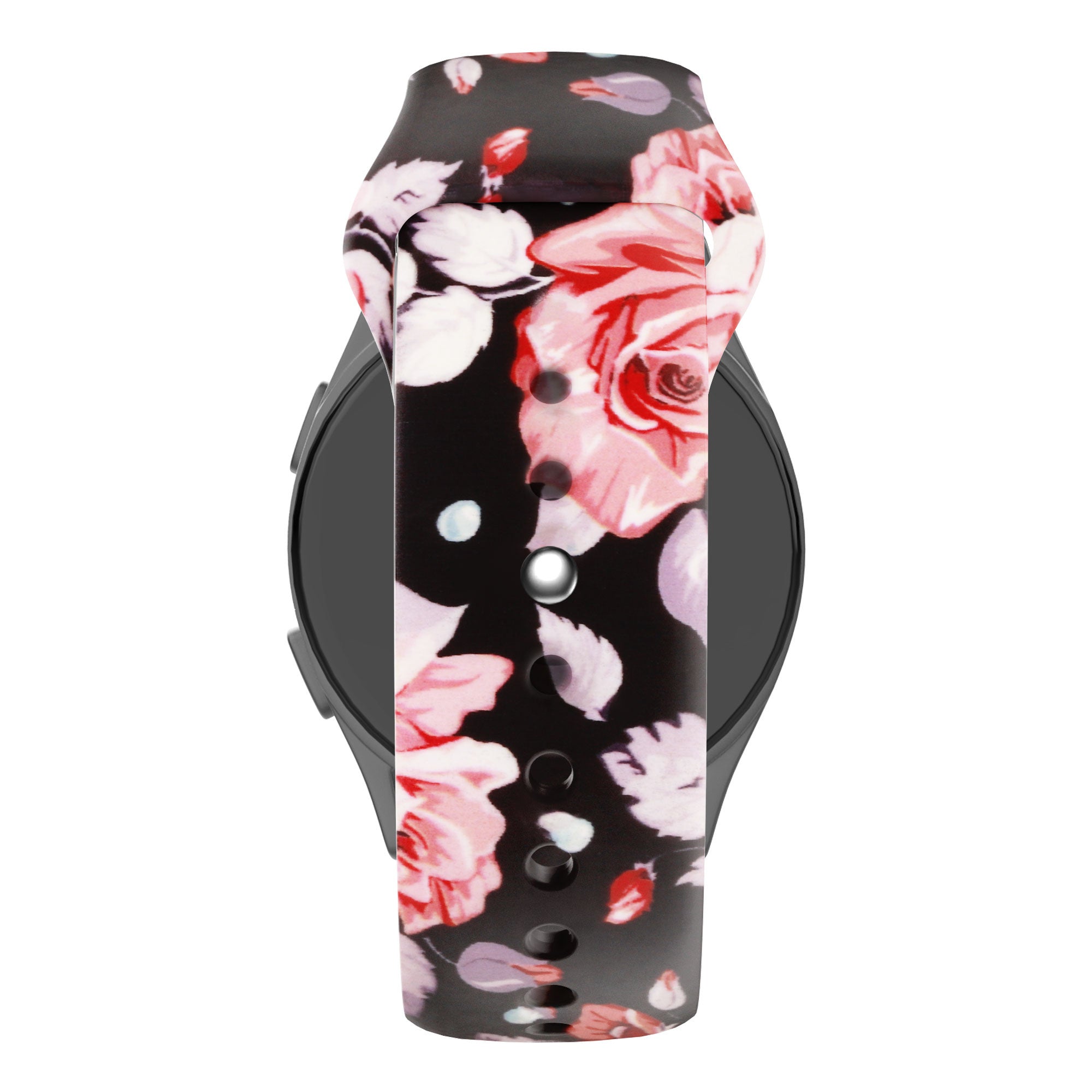 Bandz Amazfit Active 3 Premium Patterned Strap ('Flower')