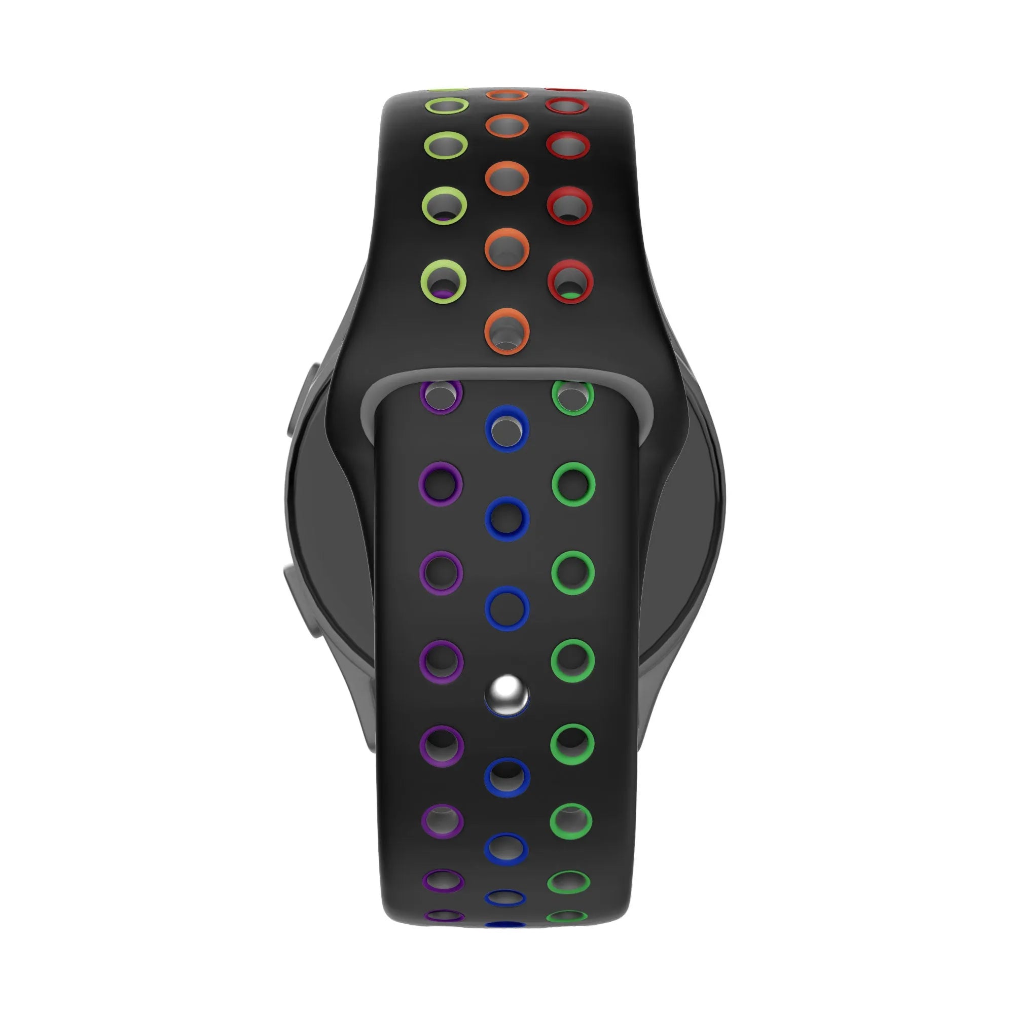 Bandz Amazfit Active 2 Sport Strap 'Deluxe' (Black/Colourful)