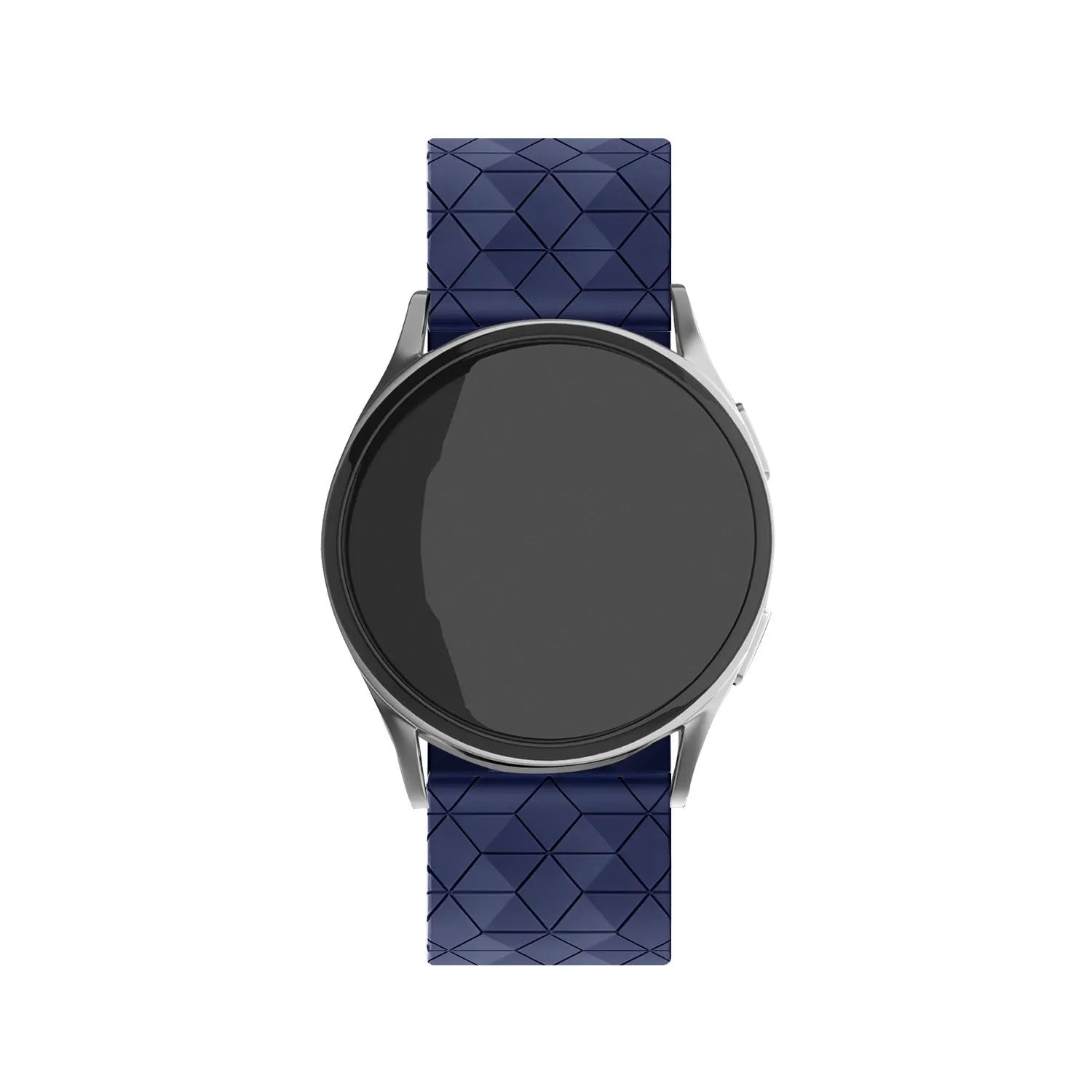 Coros Apex 42mm silicone hexa band (donkerblauw)