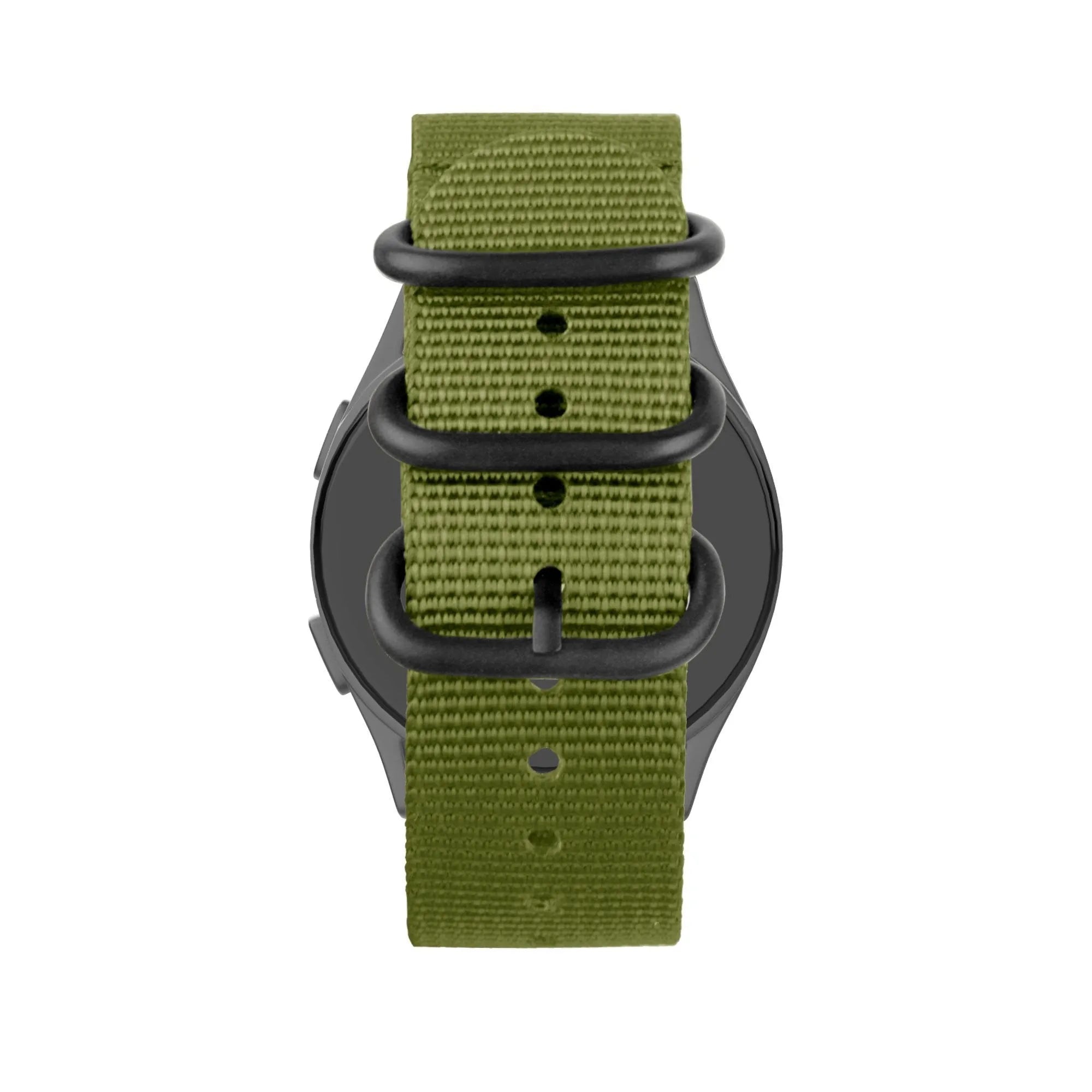 Bandz Bracelet nylon avec boucle OnePlus Watch Lite (vert)