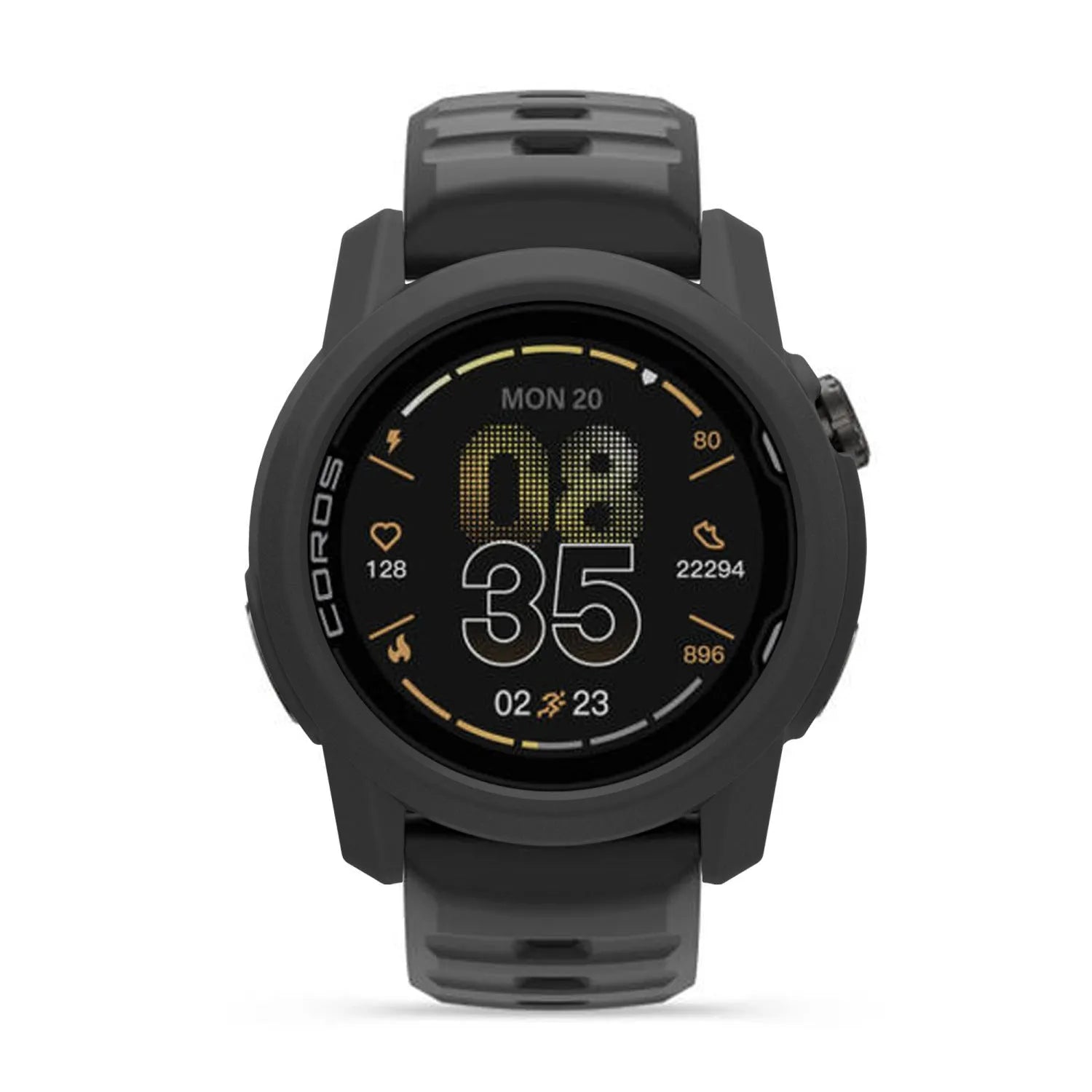 Coros Apex 4 - 42mm Silikon-Hülle (Schwarz)