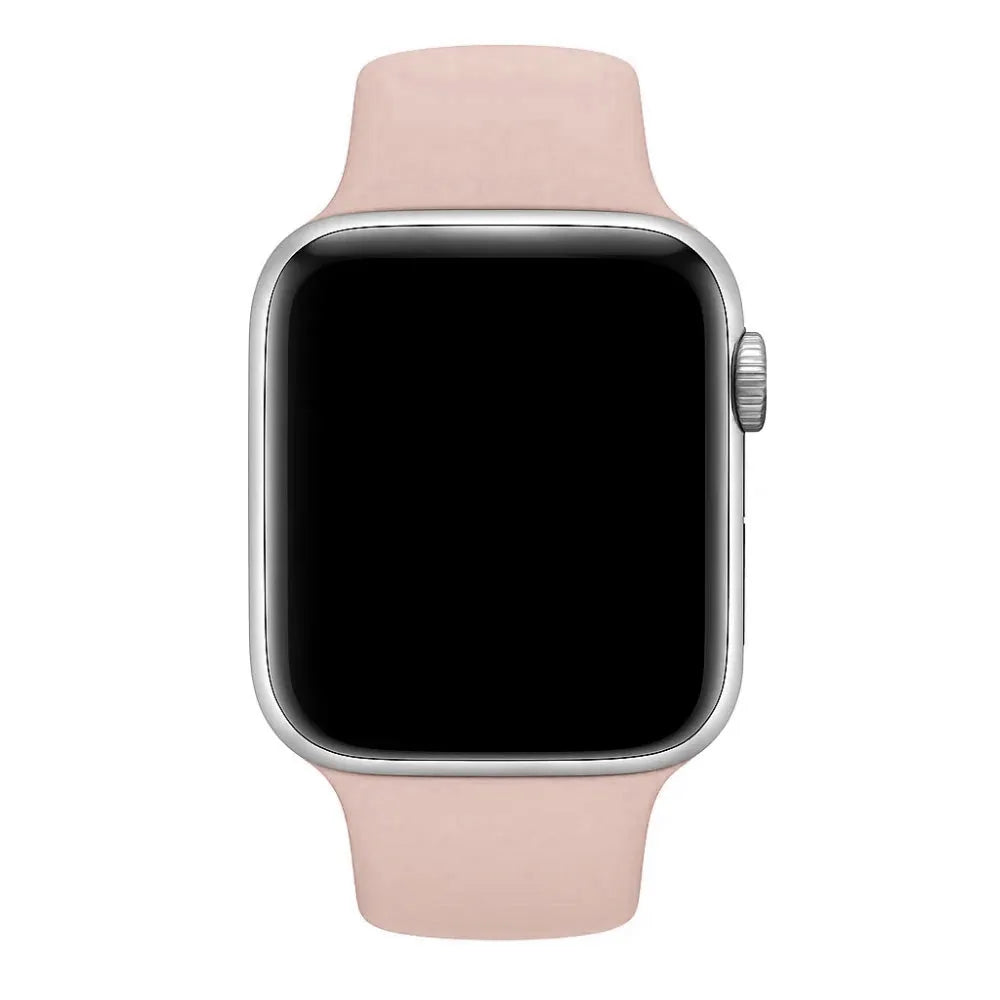 Apple Watch Silicone Strap (Soft Pink)