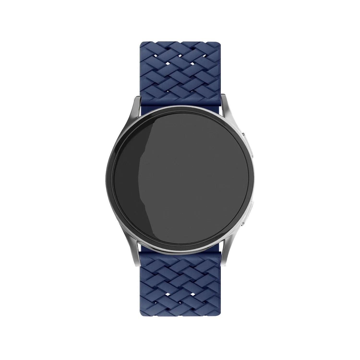 Polar Pacer Woven Silicone Strap (Dark Blue)
