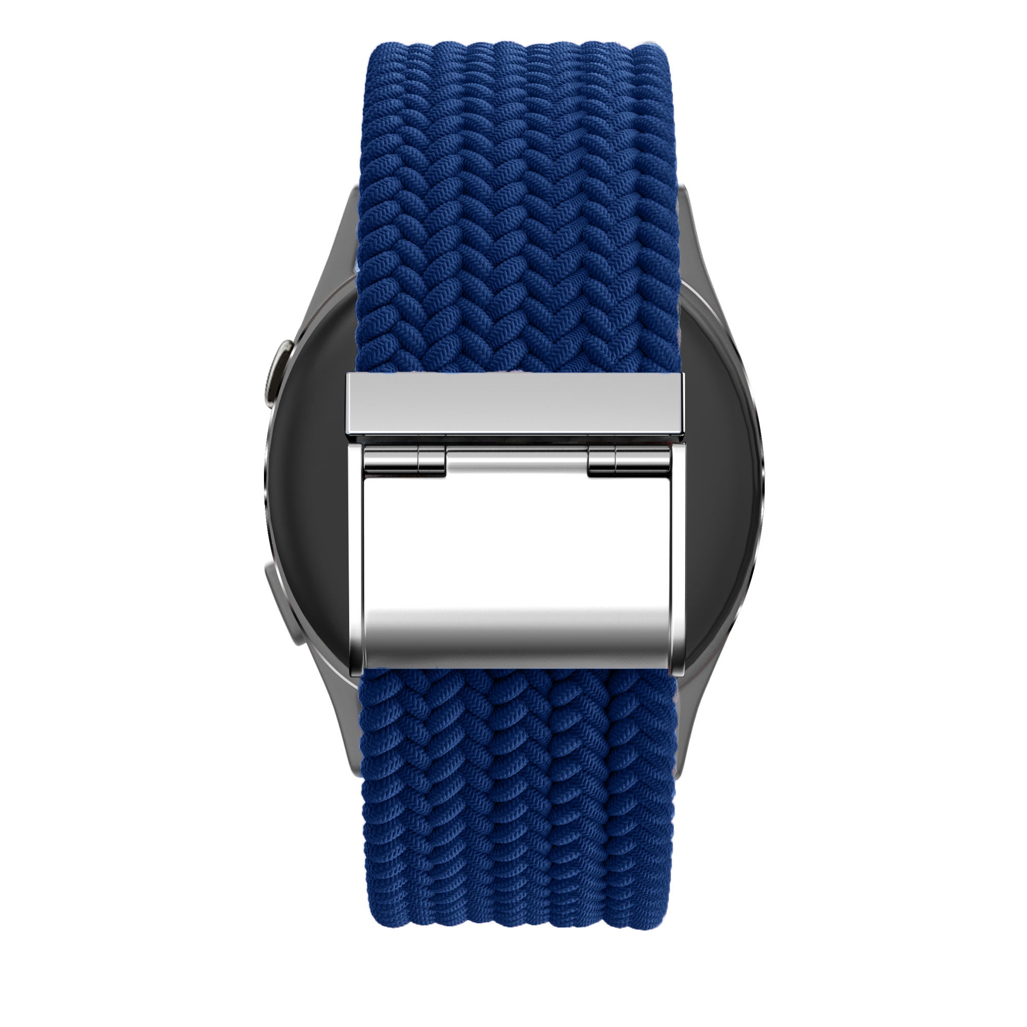 Bandz Garmin Vivoactive 4 gevlochten nylon band (blauw)