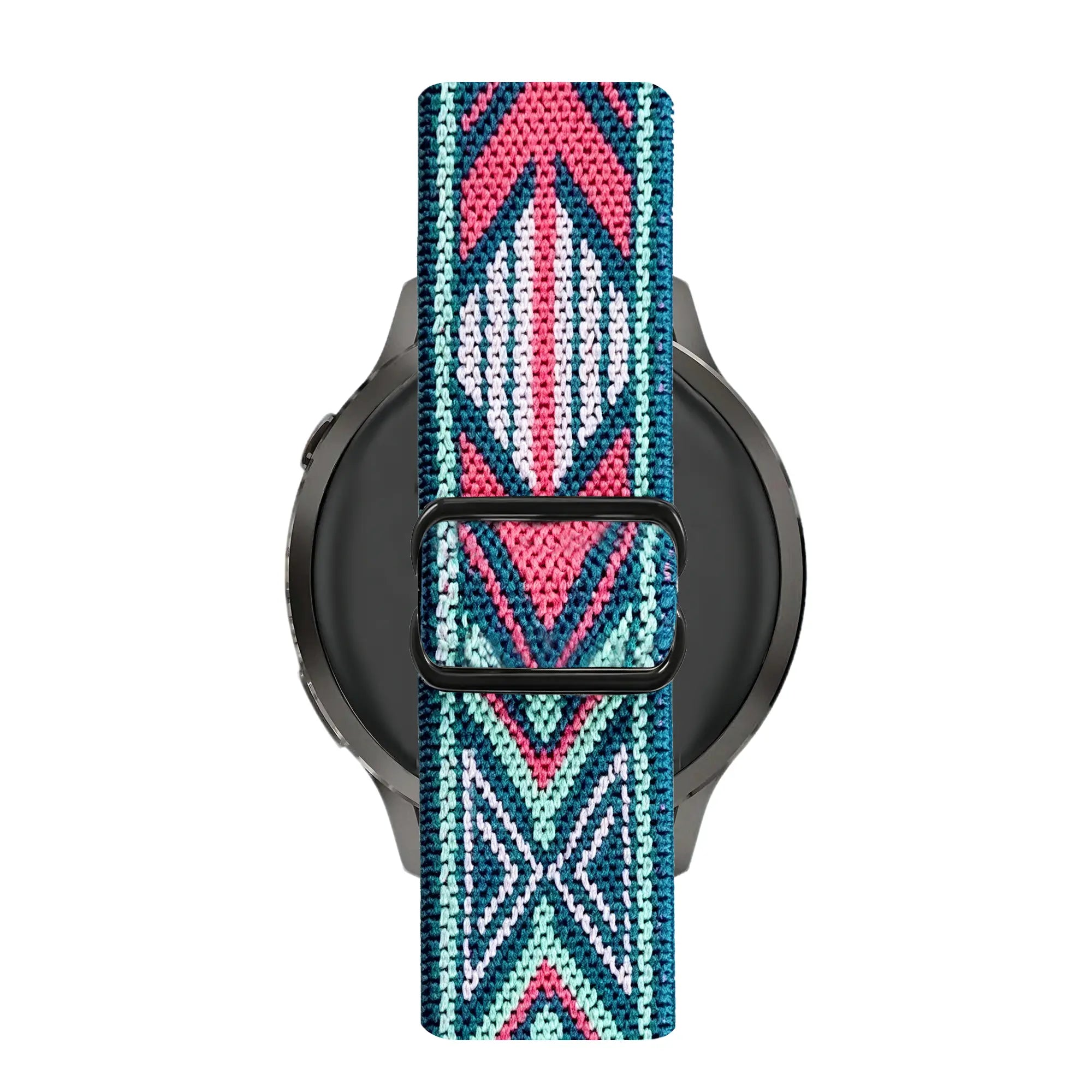 Bandz Bracelet nylon élastique Garmin Vivoactive 4s (mélange de bleu)