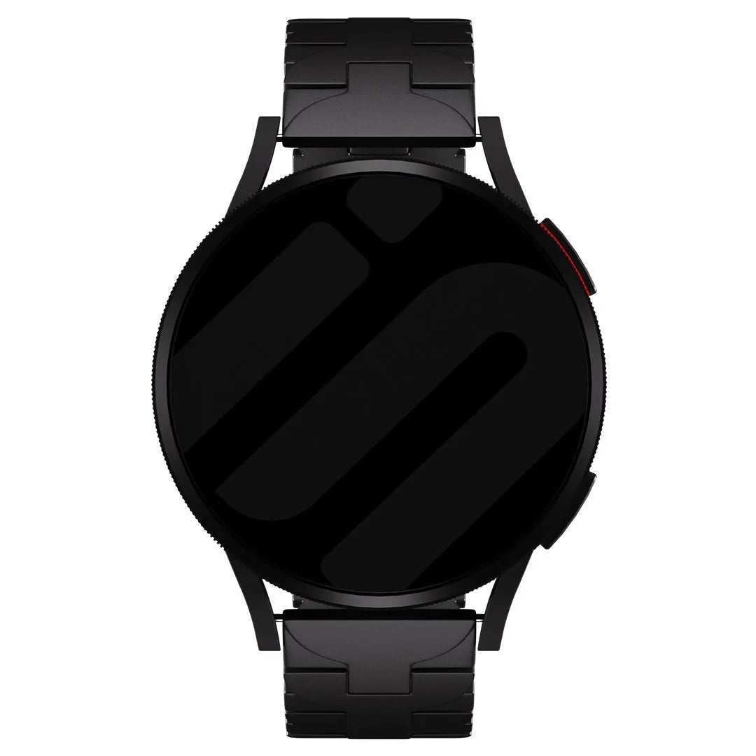Bracelet titane papillon Oppo Watch X3 (noir)