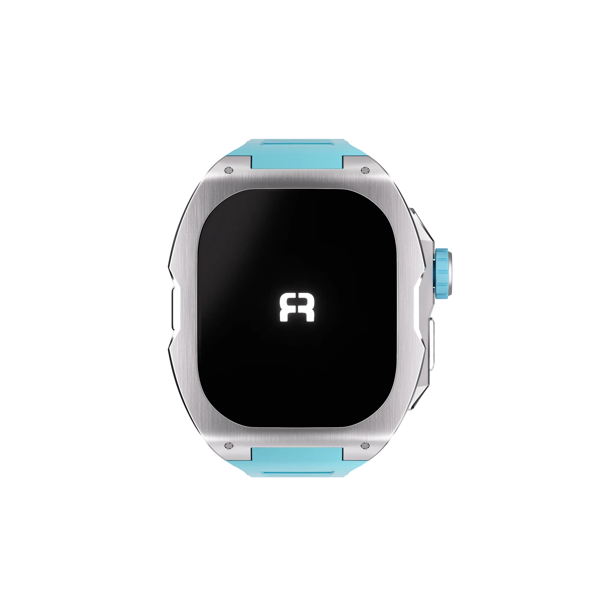 Reqior Funda con correa de goma Apple Watch Ultra (azul)