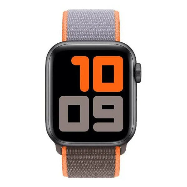 nylon-armband-apple-watch-braun-orange