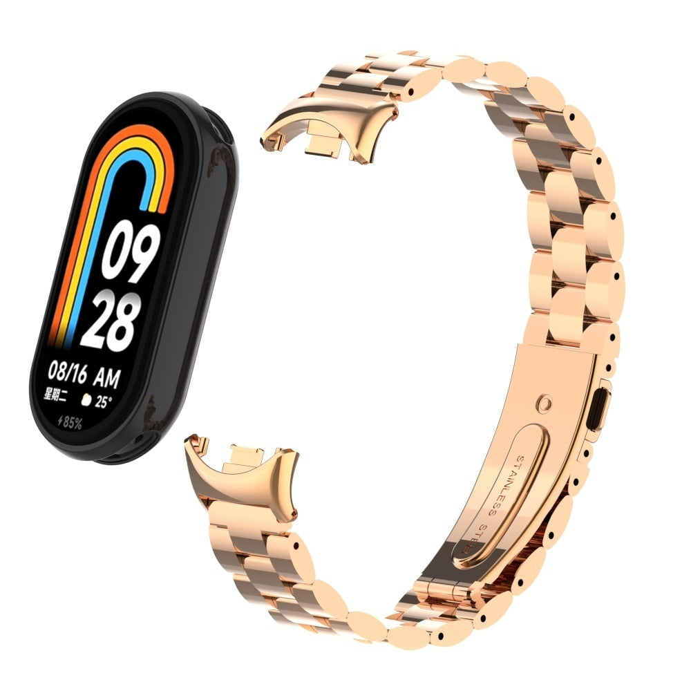 Xiaomi Smart Band 10 Stahlarmband (Roségold)