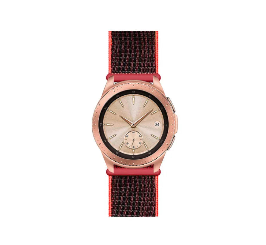 Coros Pace 3 Nylon Strap (Black/Orange)