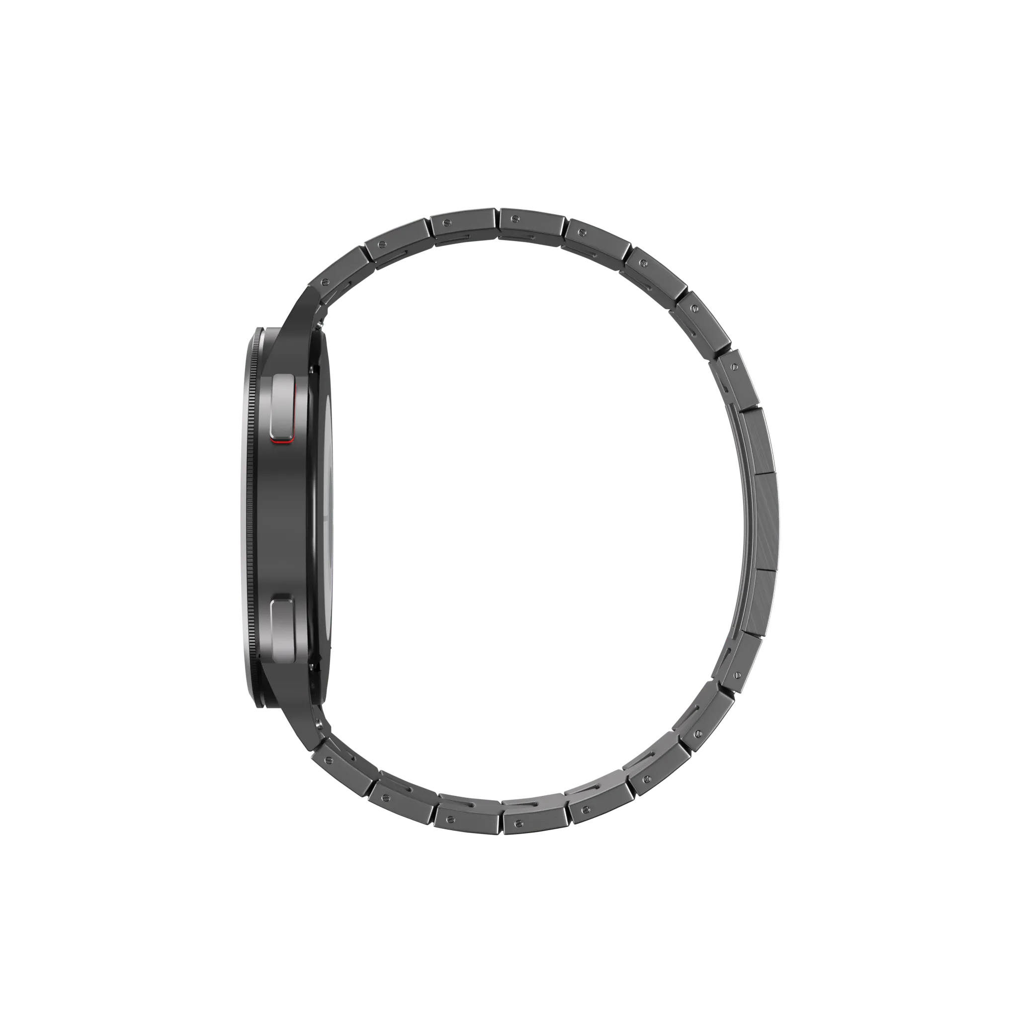 CMF Watch Pro 3 Titanium Grain Strap (Flat Buckle) (Black)