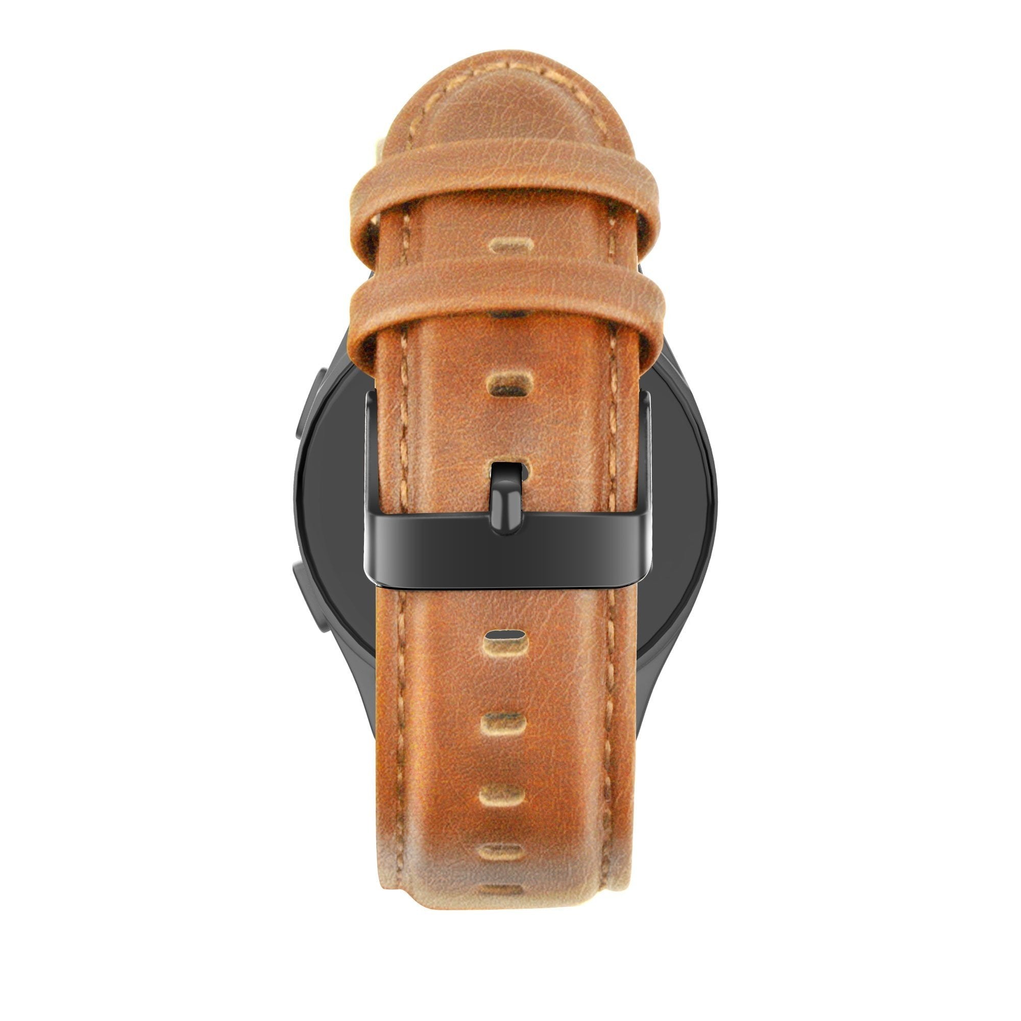 Bandz Redmi Watch 5 Lite lederen band 'Classic' (bruin)