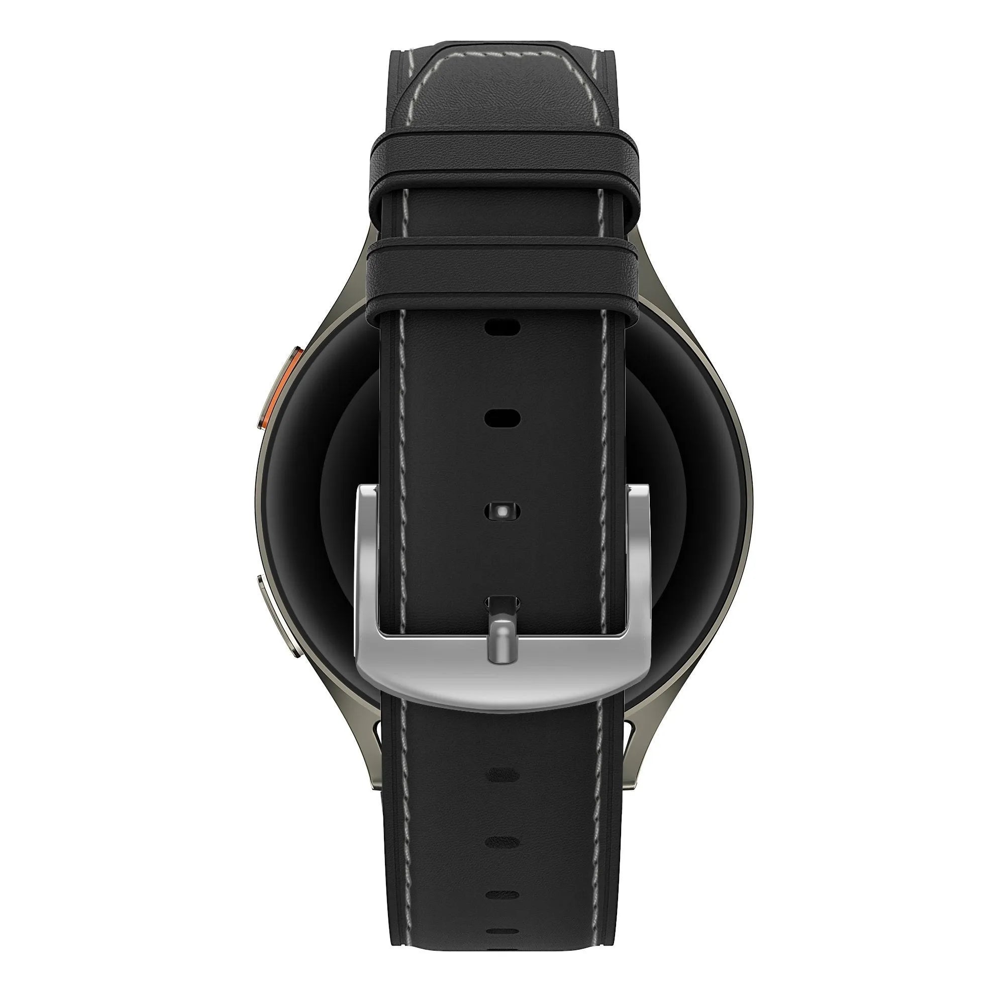 Bandz Gard Pro Health 4 smartwatch lederen band 'Easy fit' (zwart)