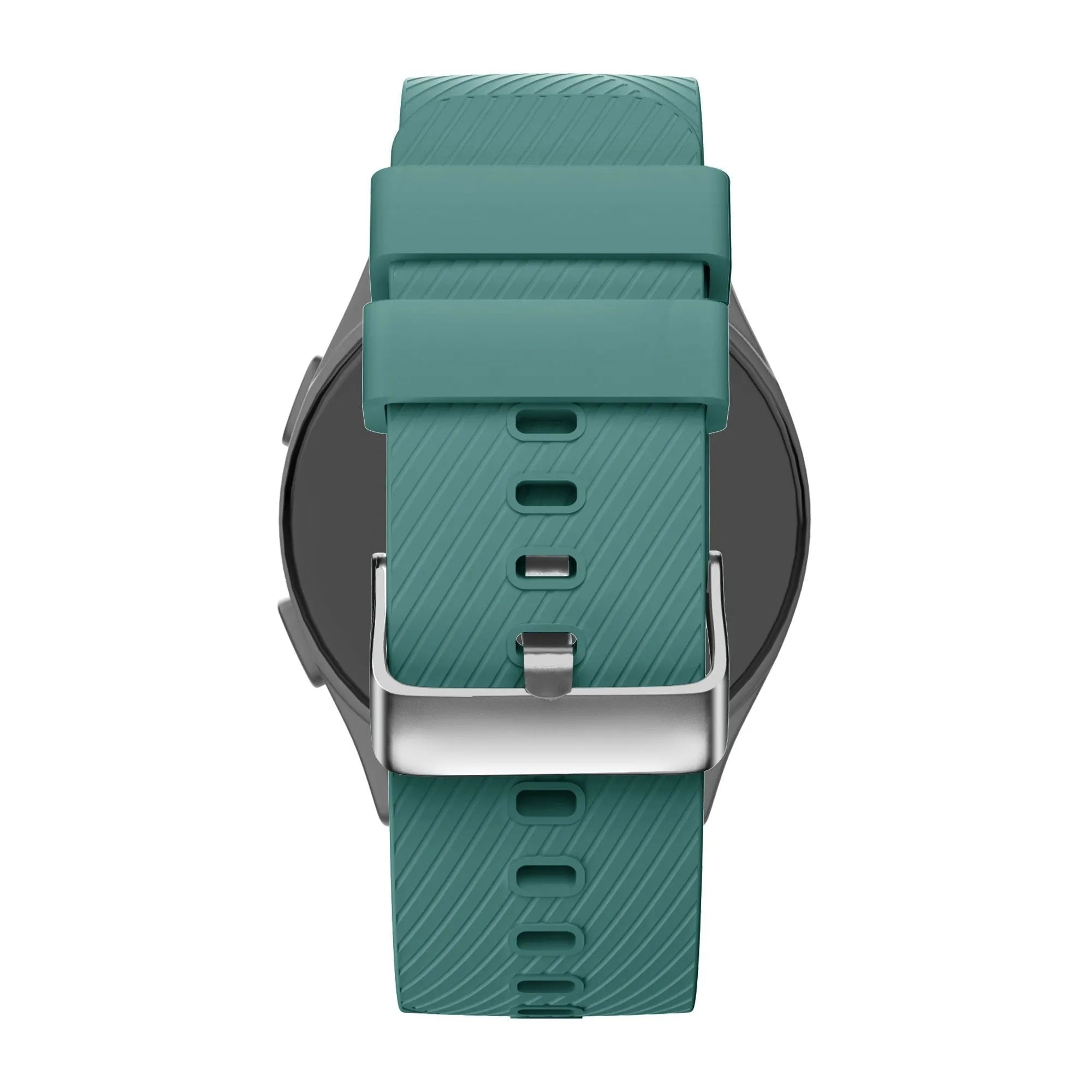 Silicone Strap 'Deluxe', on a watch, direct rear view