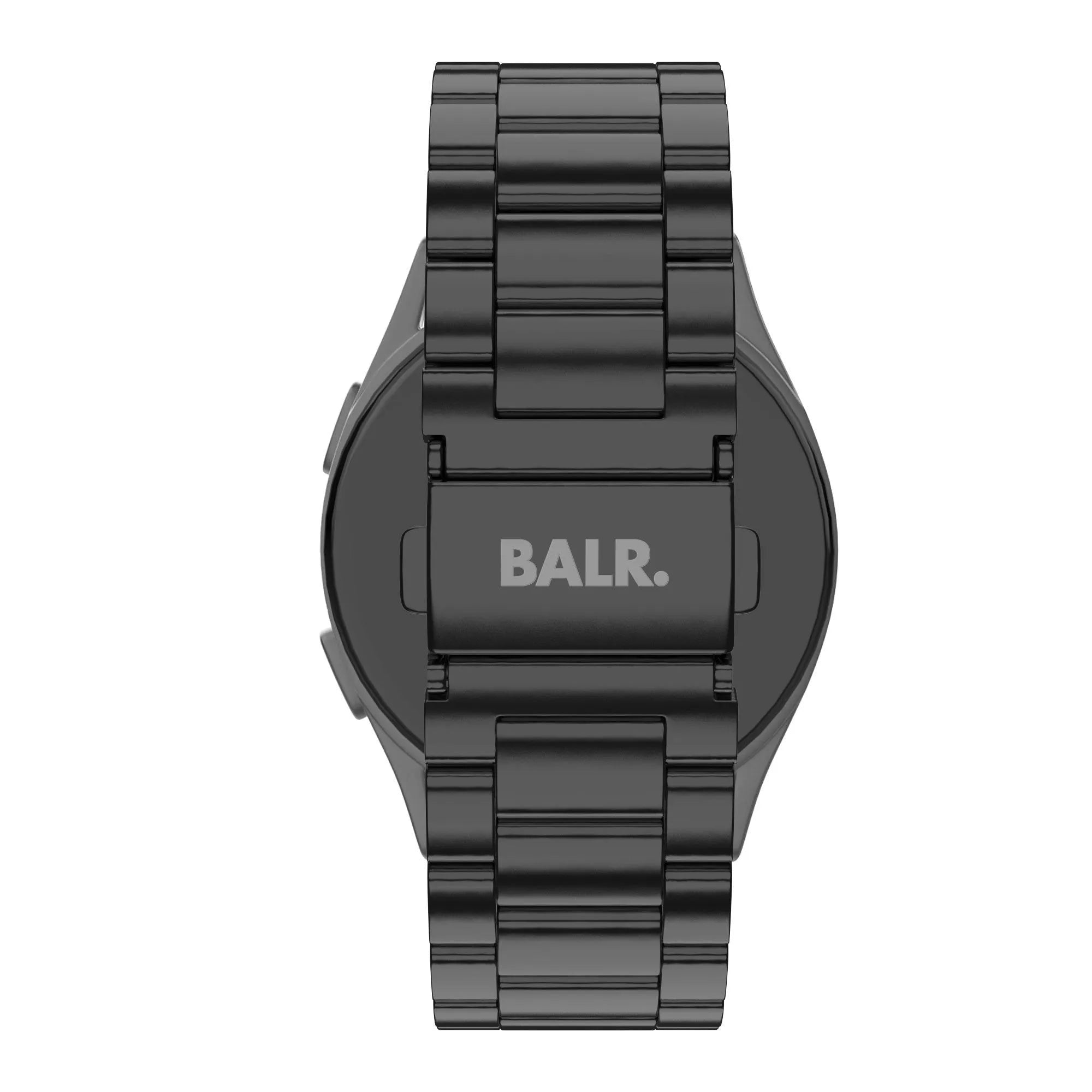 BALR Polar Grit X Pro Steel Link Strap (Black)