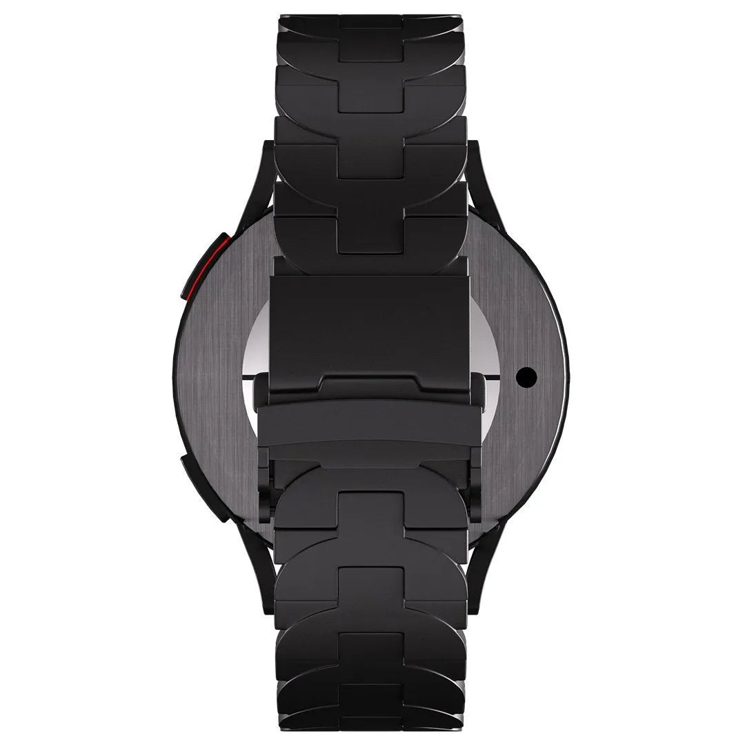 Gard Pro Health Smartwatch 3 - 48mm Titanium Strap 'Butterfly' (Black)