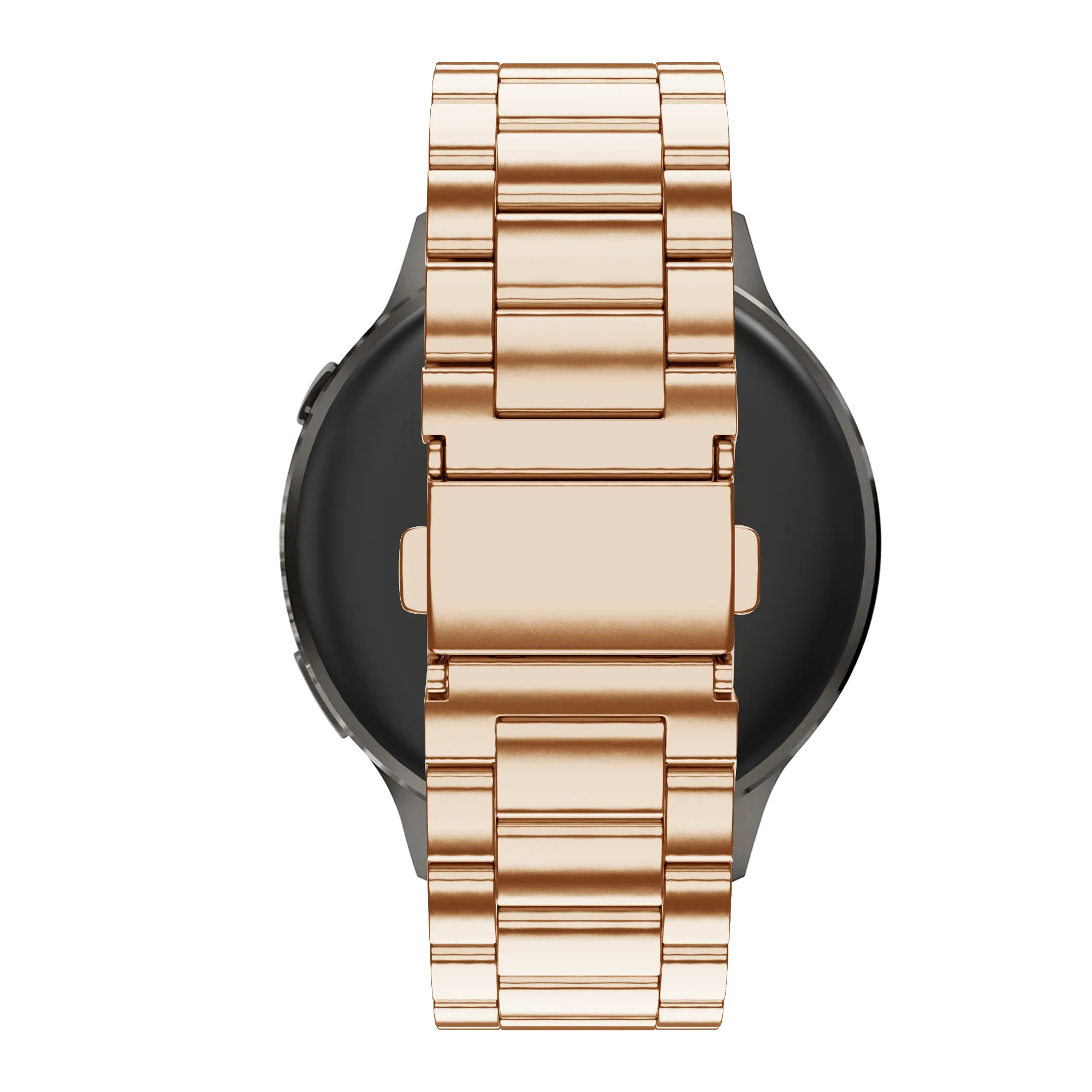 Bandz Garmin Forerunner 70 Steel Strap 'Classic' (Rose Gold)