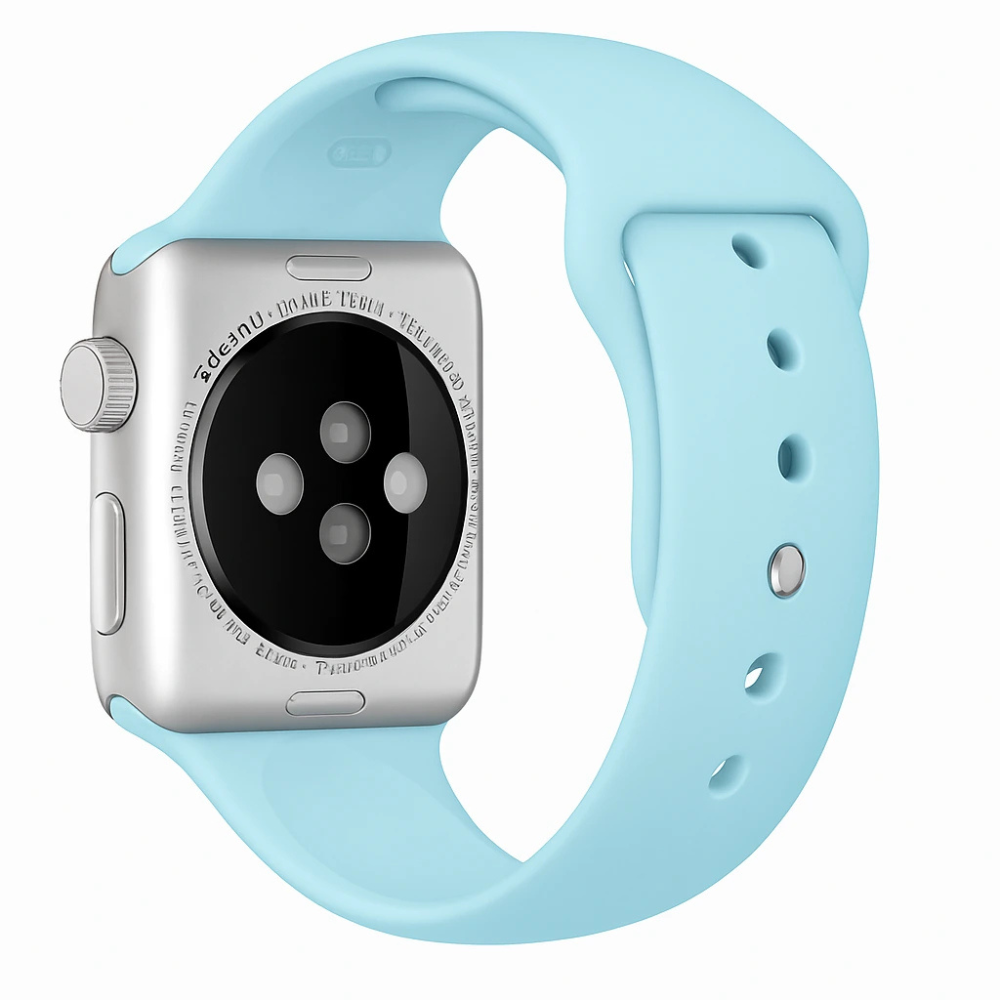 Apple Watch Silicone Strap (Baby Blue)