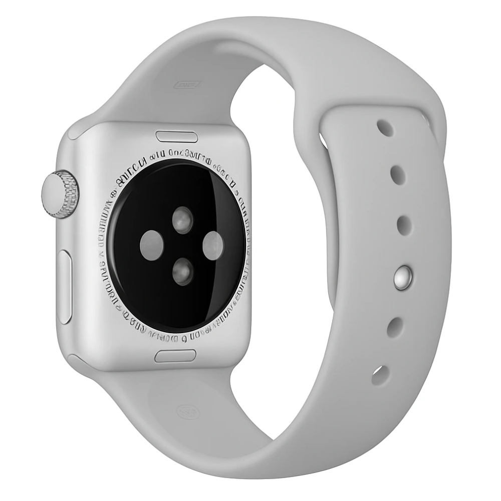 Apple Watch Silicone Strap (Grey)